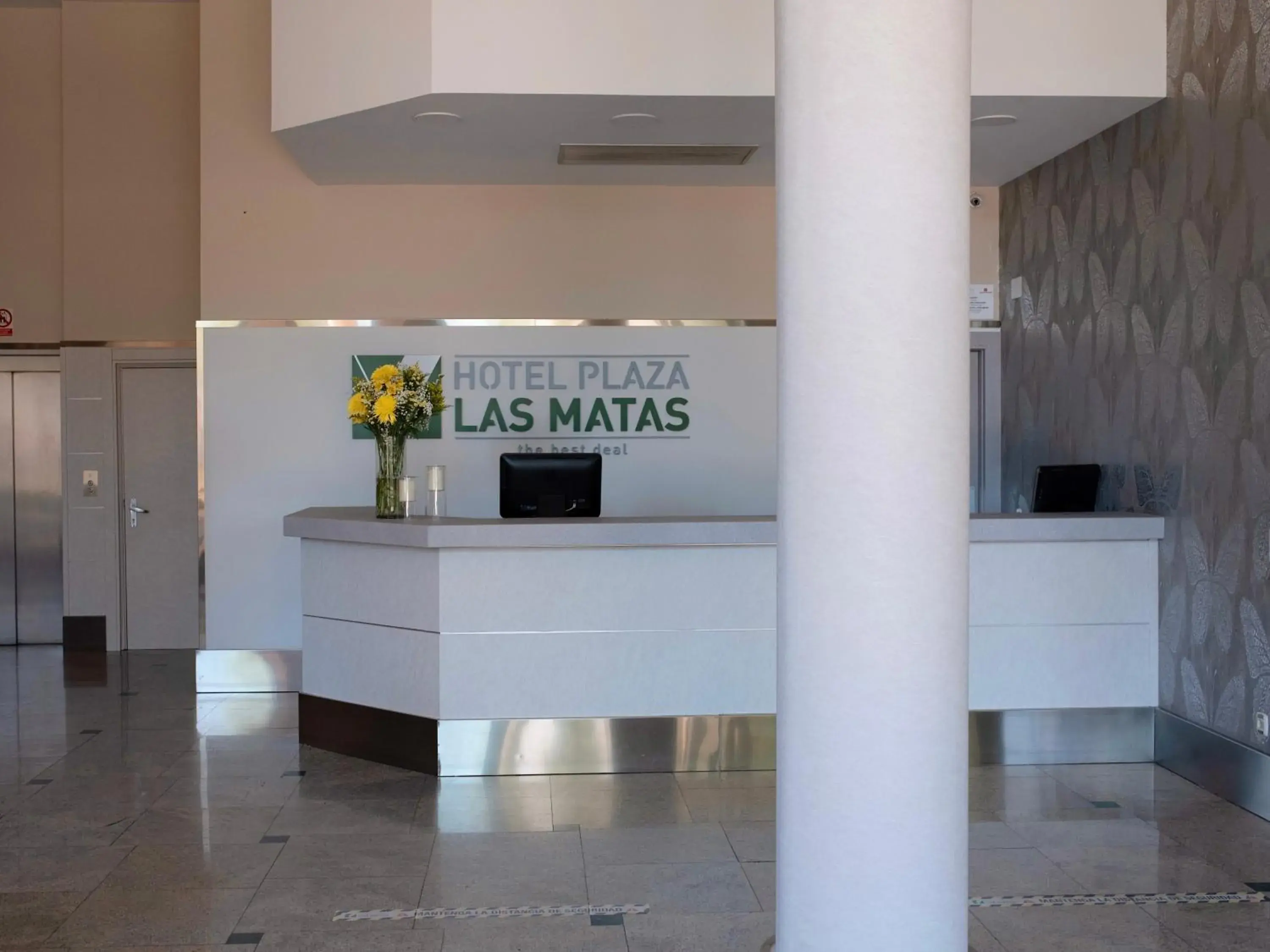 Lobby or reception in Hotel Plaza Las Matas Lobby or reception in Hotel Plaza Las Matas