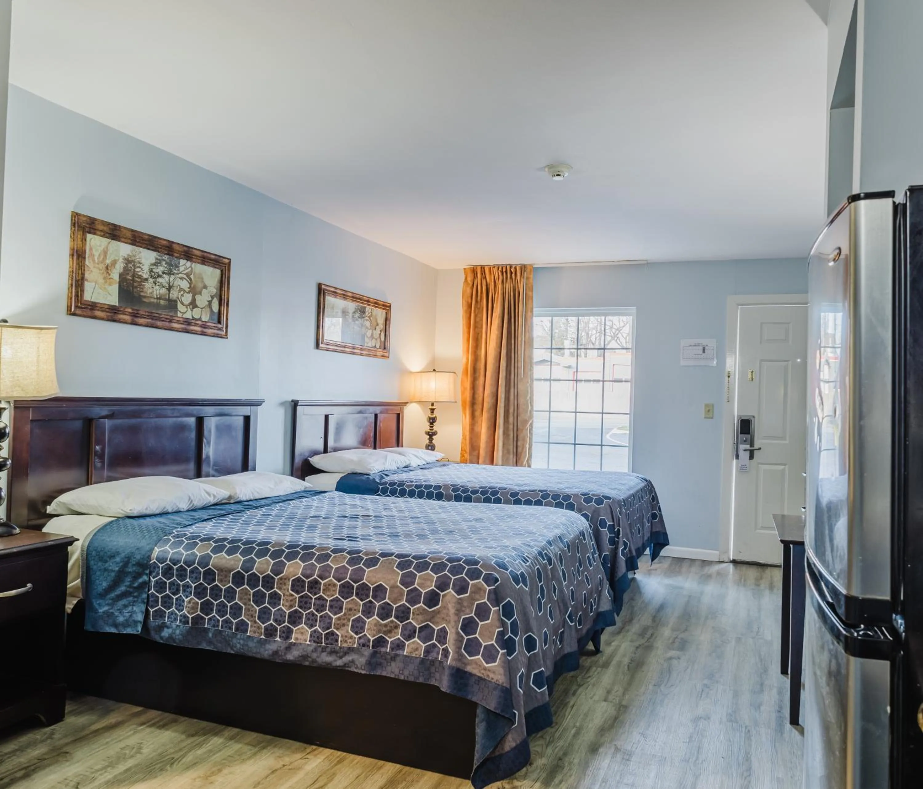 Bed in Jackson Town House Inn