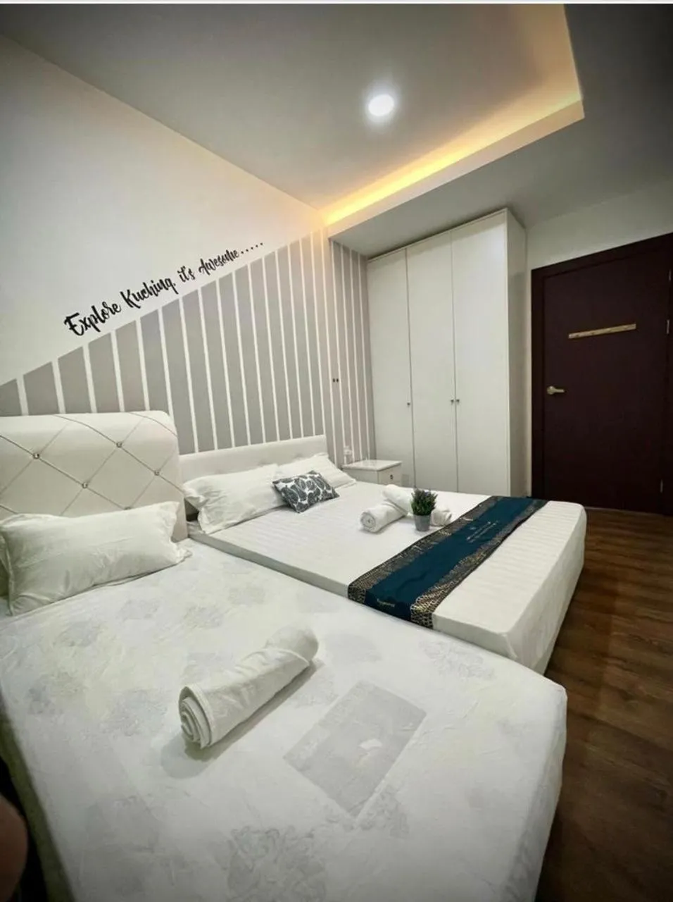 Bed in VIVACITY JAZZ 4 SUITES , 2-8PAx 2CARD LEVEL 12