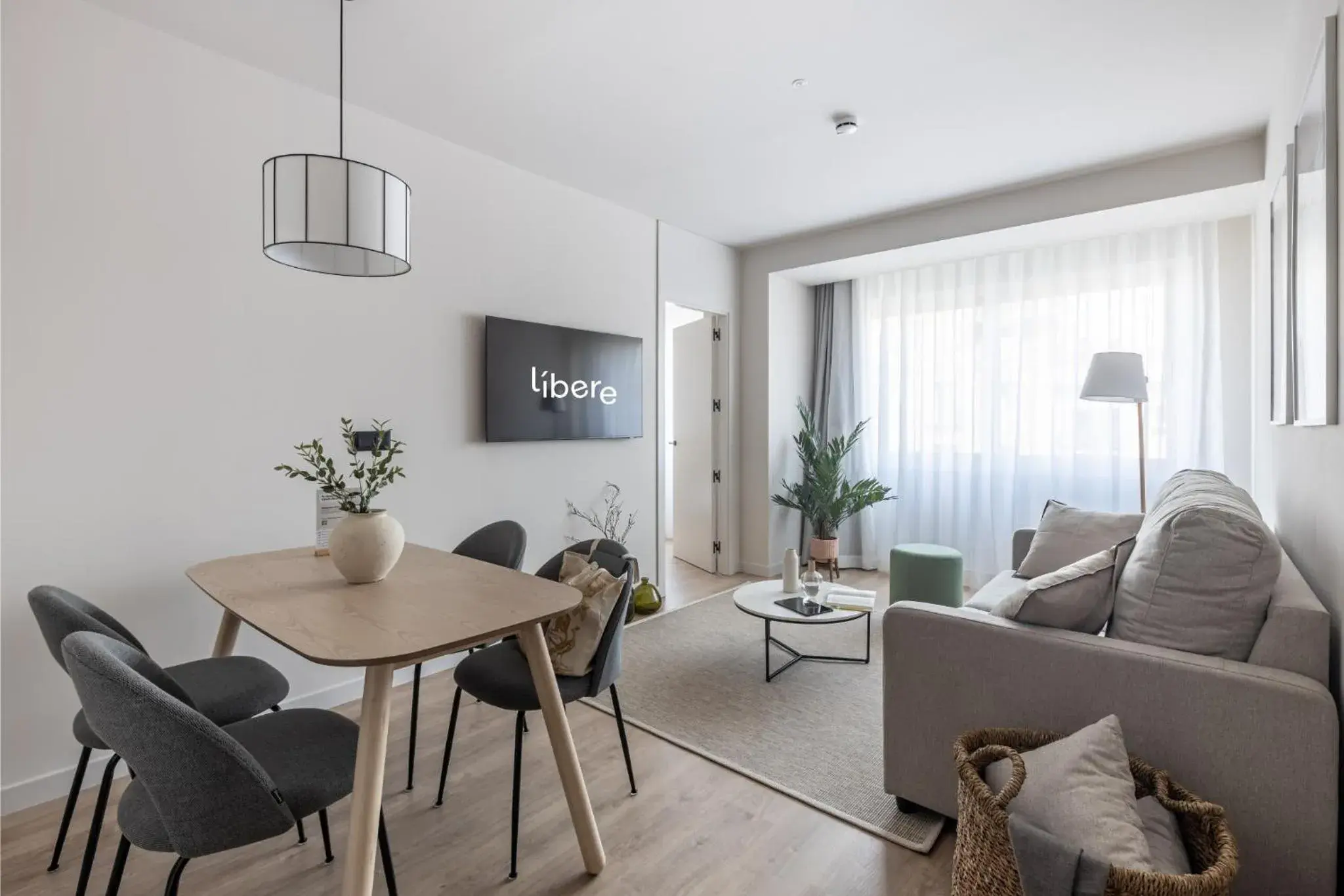 Living room in Líbere Madrid Chamberí Living room in Líbere Madrid Chamberí