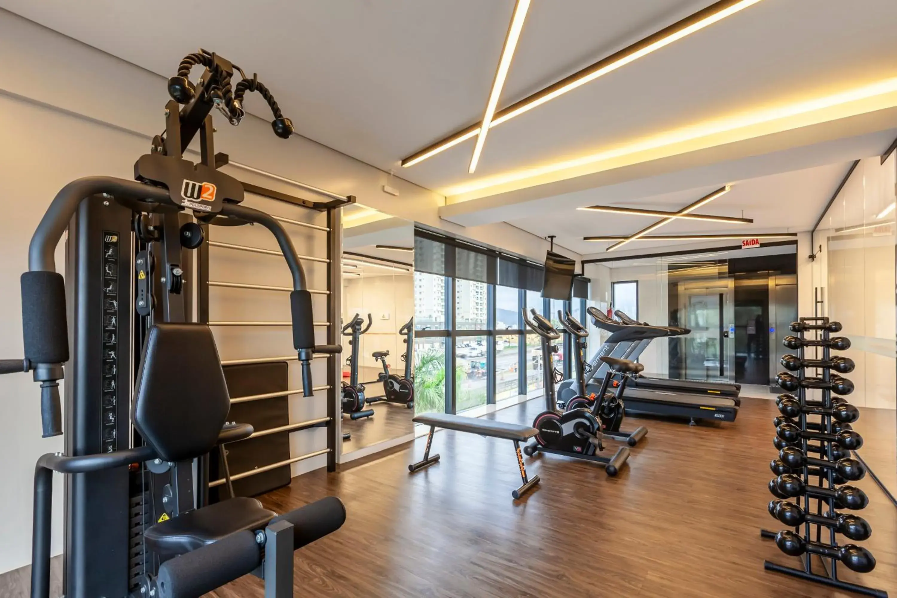 Fitness centre/facilities in Tri Hotel Premium Itapema Fitness centre/facilities in Tri Hotel Premium Itapema