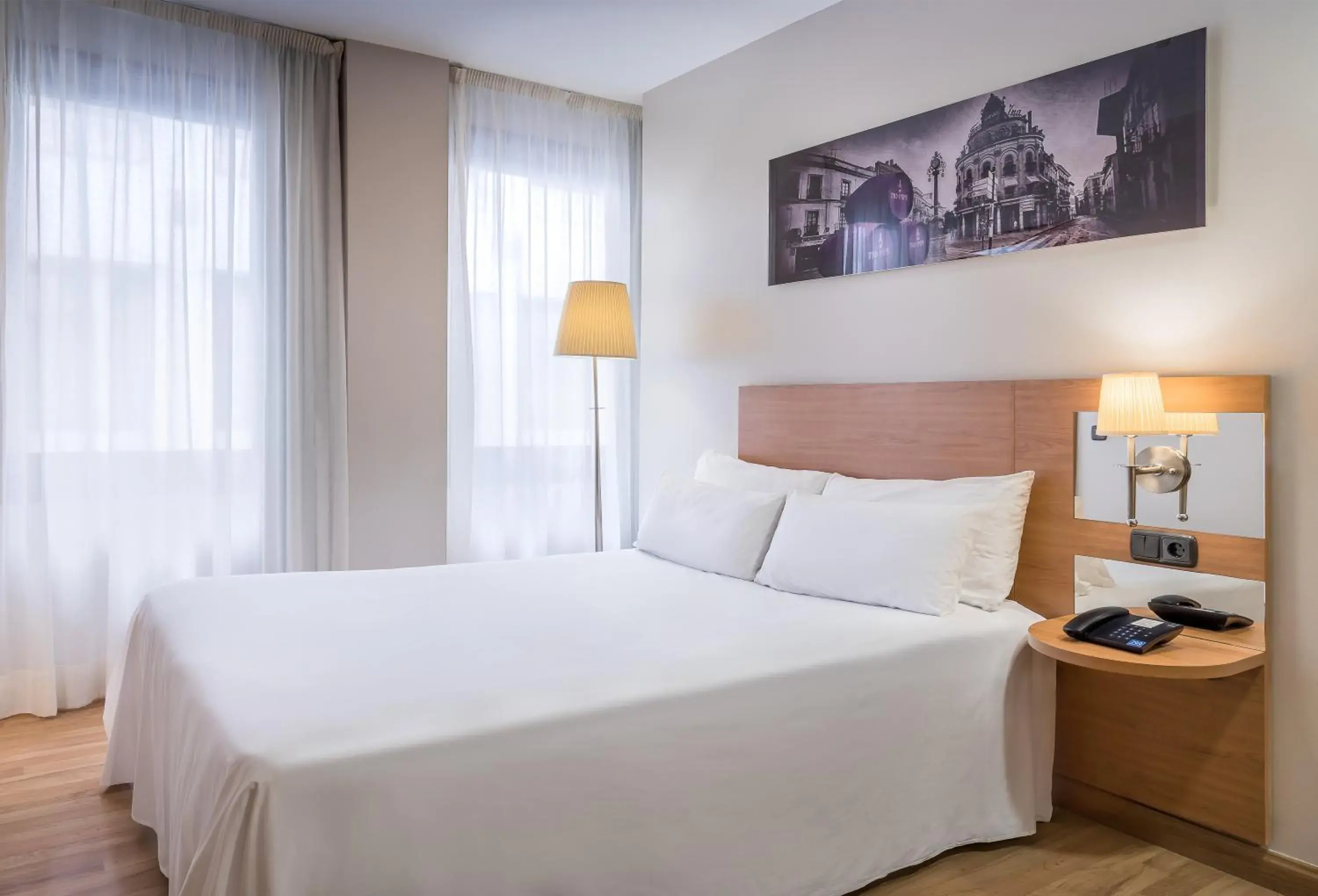 Bed in Hotel Jerez Centro Bed in Hotel Jerez Centro