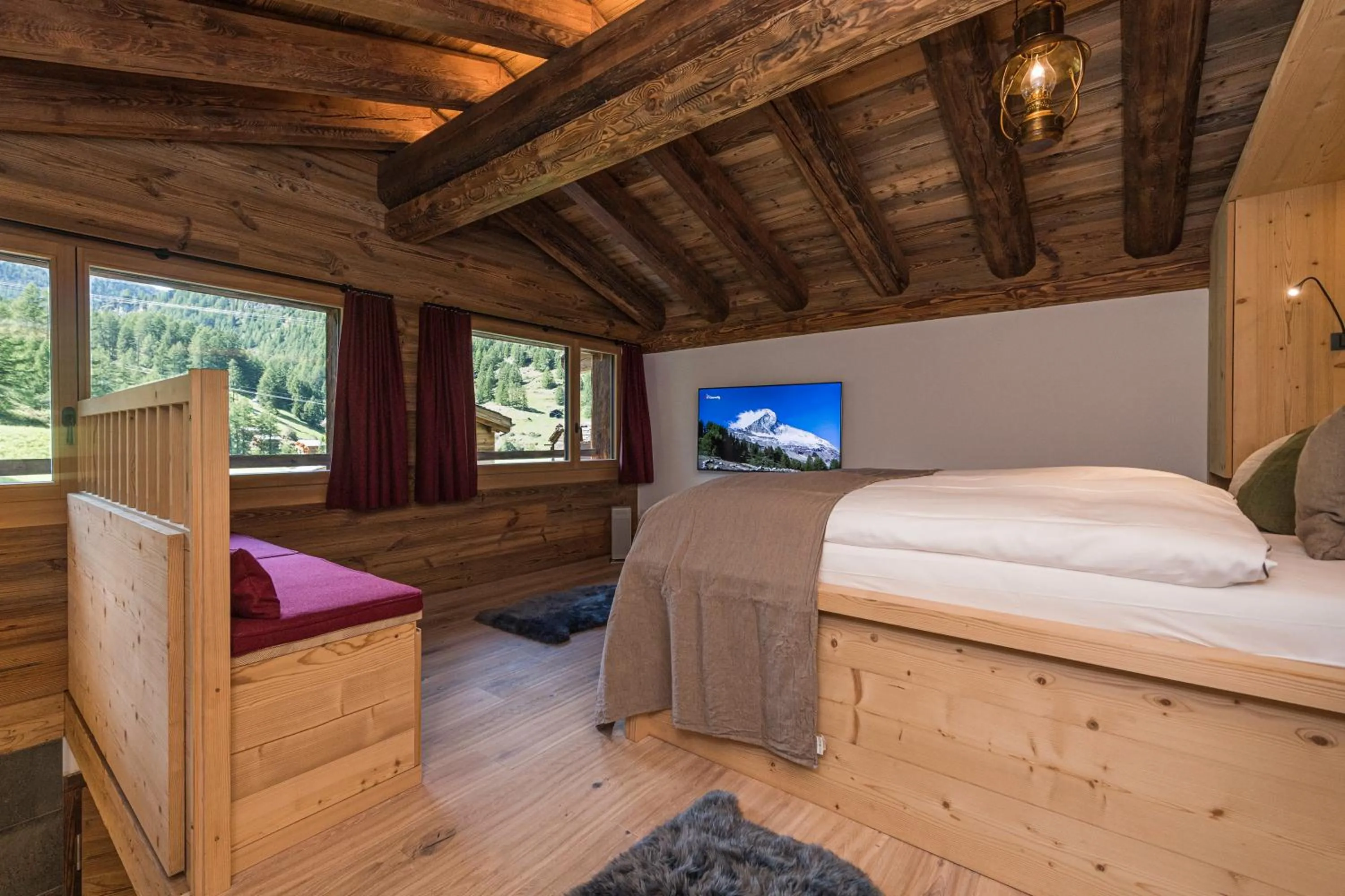 Bedroom, Bed in Piccola Fiamma by Pizzo Fiamma