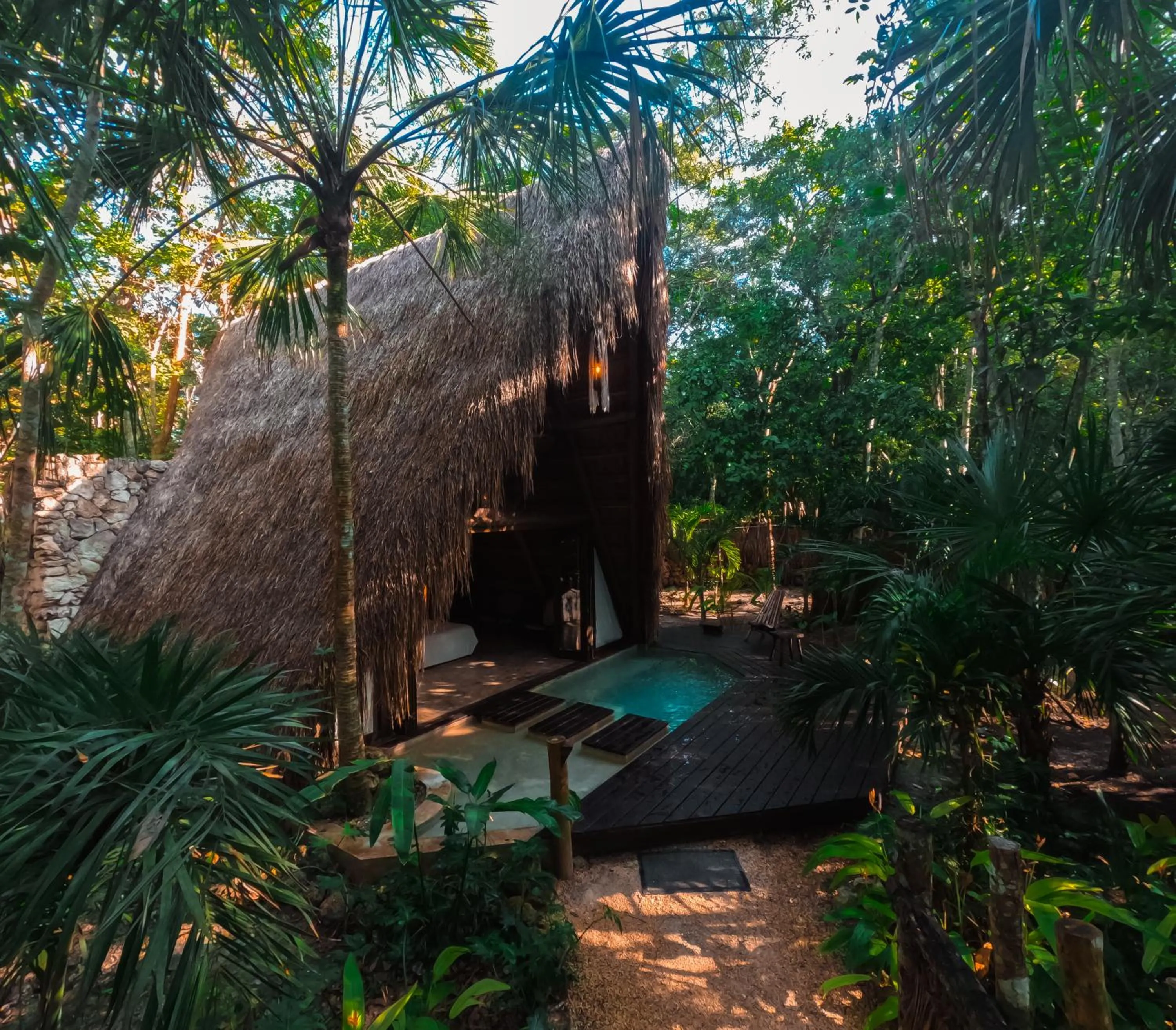 Natural landscape in Naya Bacalar Lagoon Front Hotel