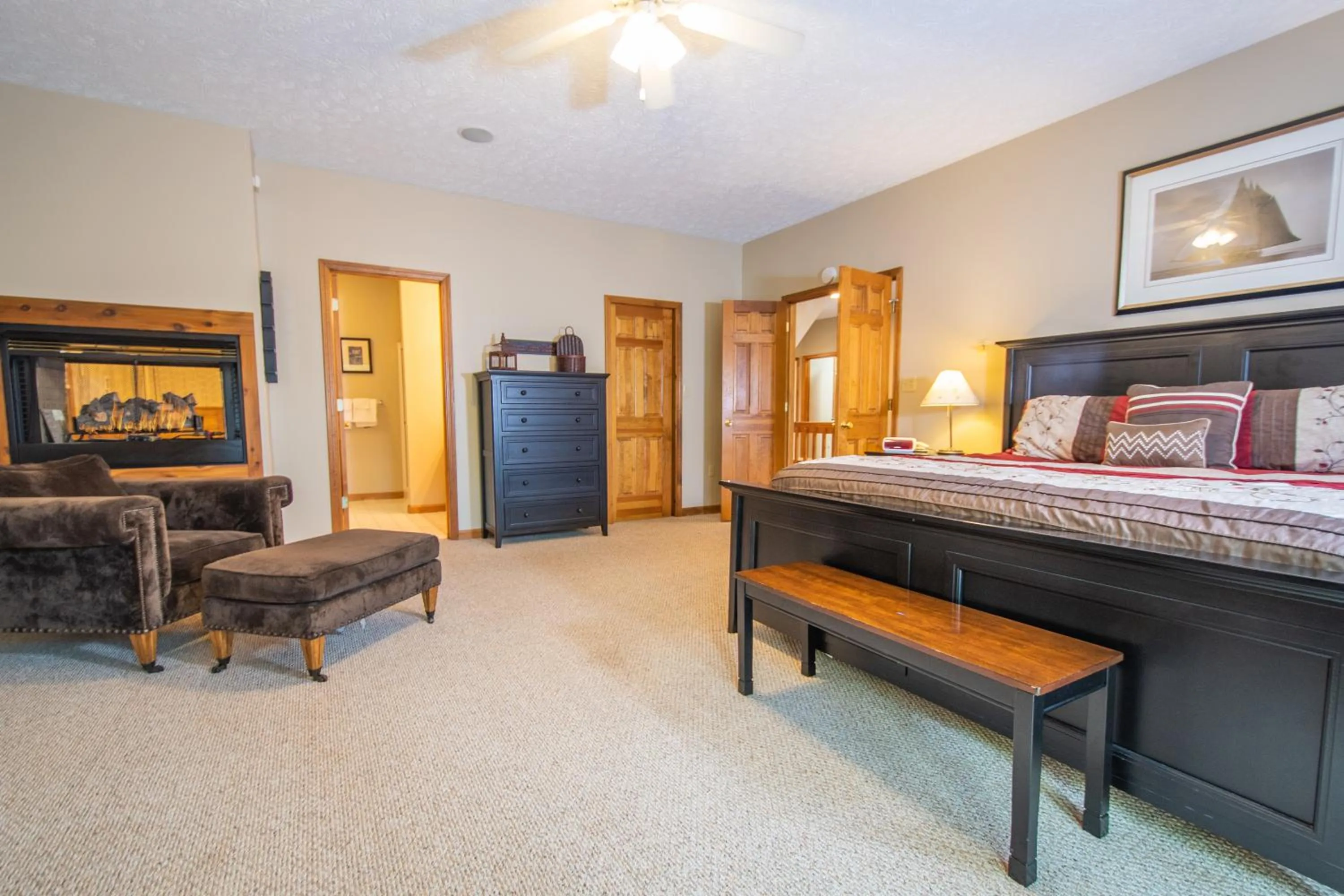 Bed in Lake Dreaming