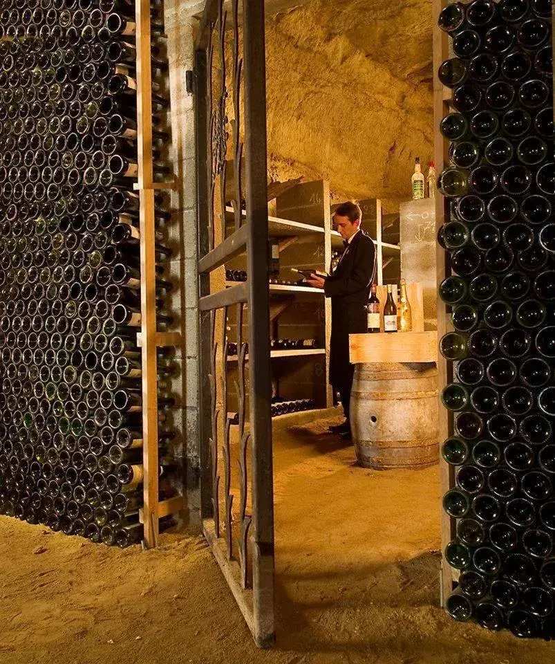 Lounge or bar in Château de Noizay - ChâteauZen Lounge or bar in Château de Noizay - ChâteauZen