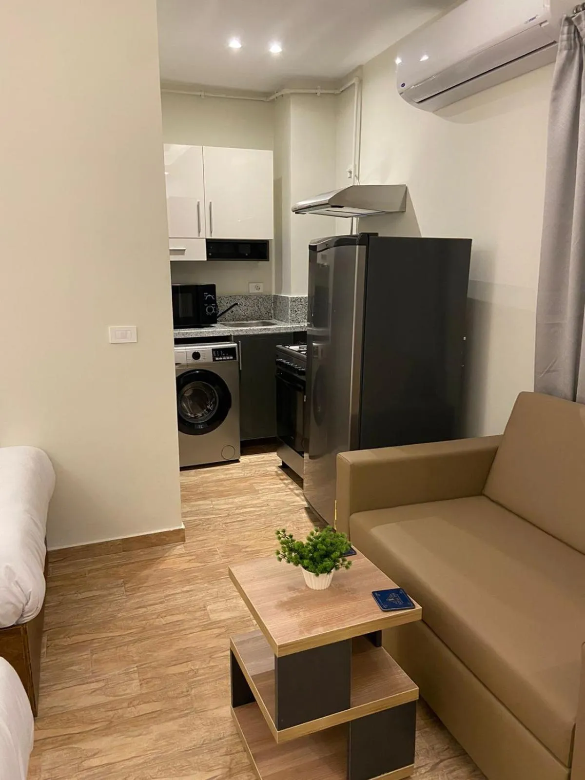 Kitchen or kitchenette in Royal Inn Residence New Cairo