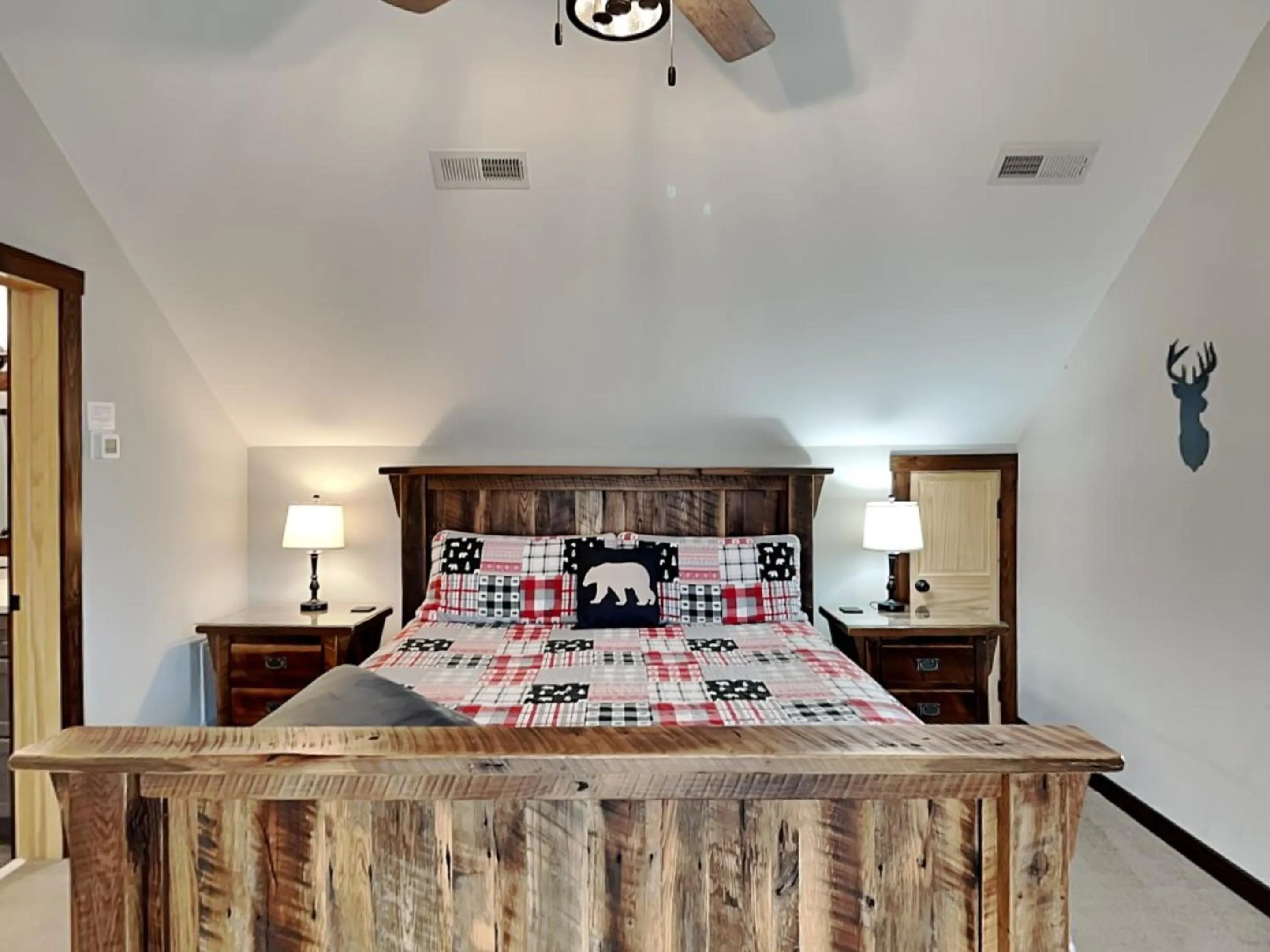 Bed in A Lil Slice of Heaven