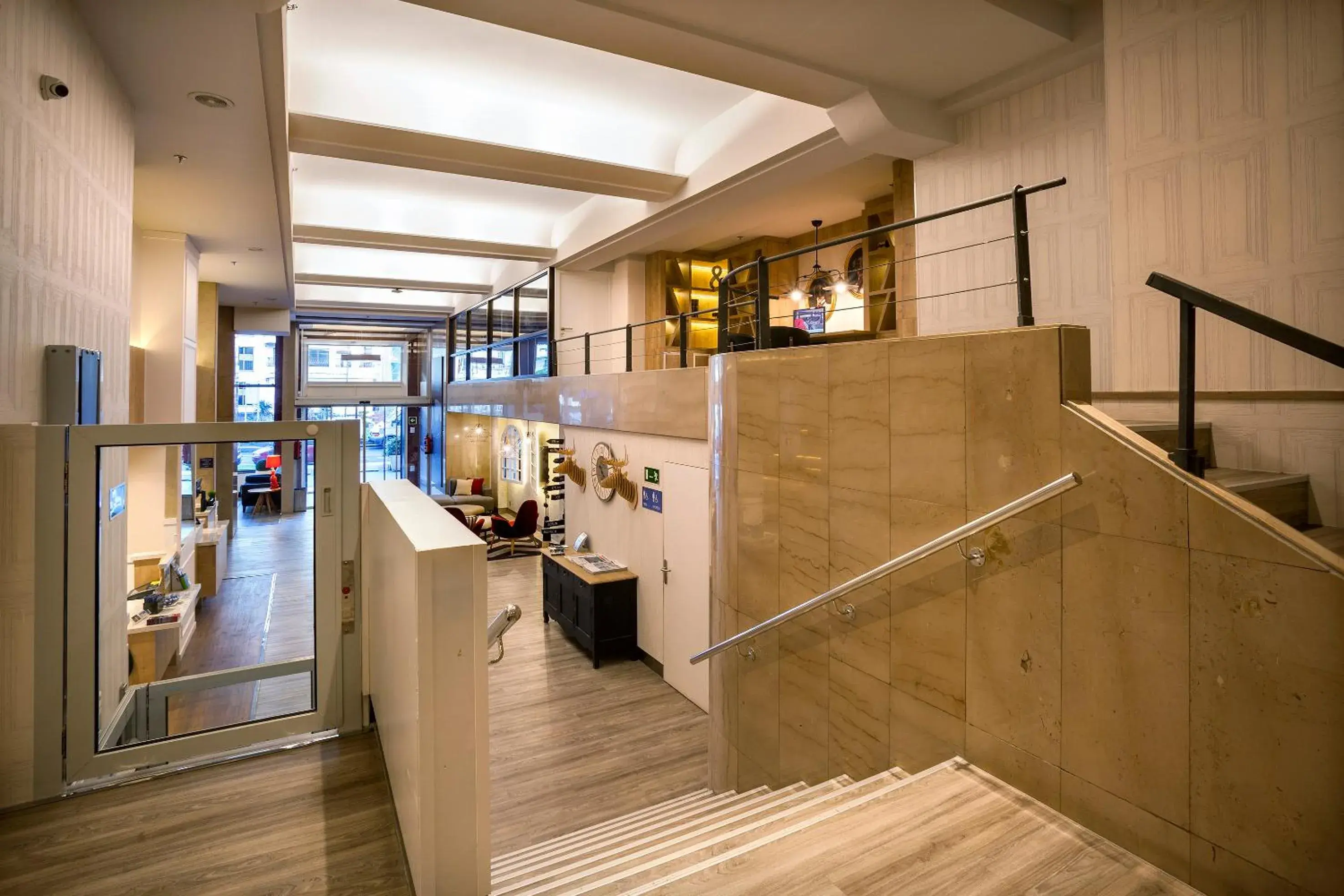 Lobby or reception in Hotel San Sebastián Orly, Affiliated by Meliá Lobby or reception in Hotel San Sebastián Orly, Affiliated by Meliá