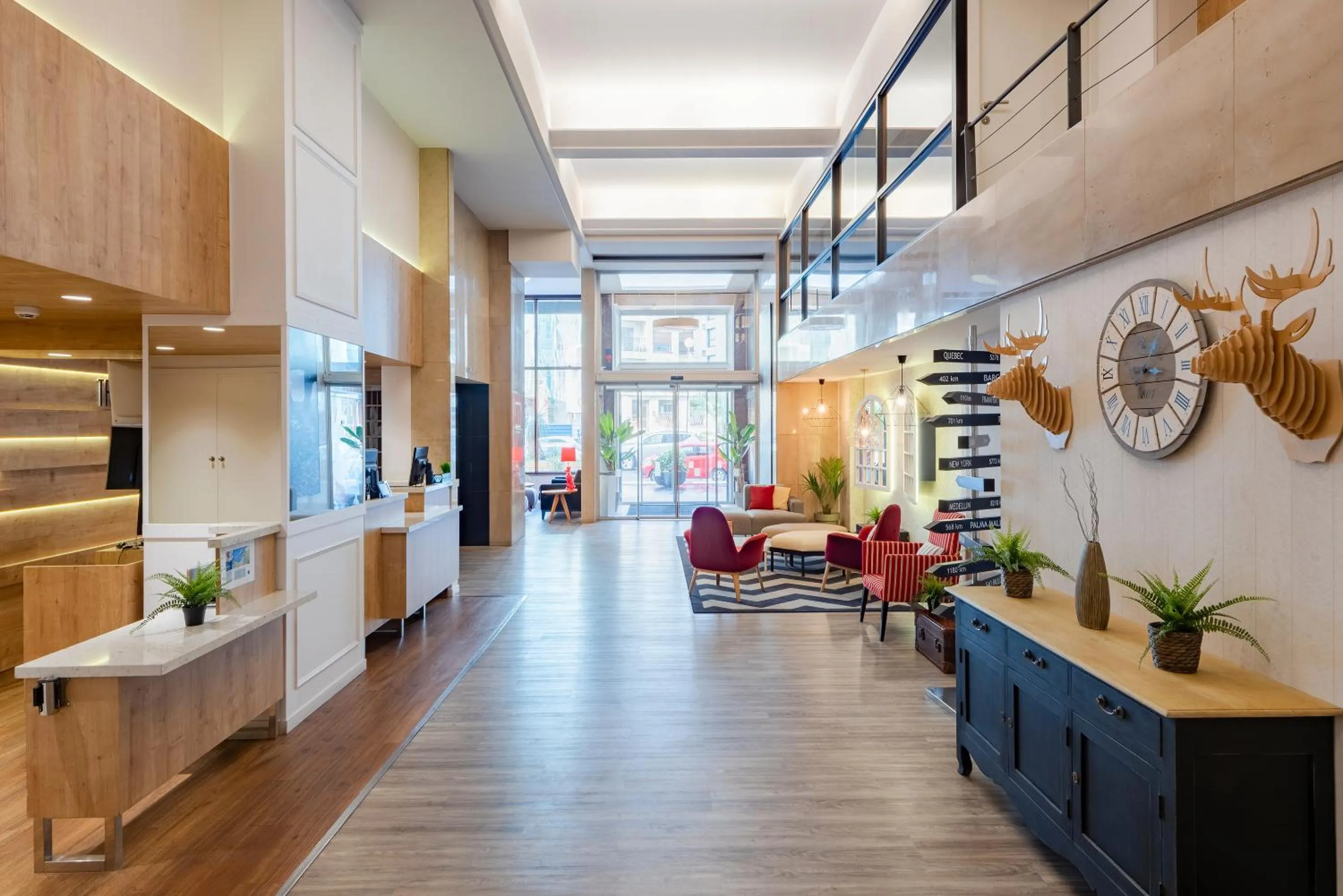 Lobby or reception in Hotel San Sebastián Orly, Affiliated by Meliá