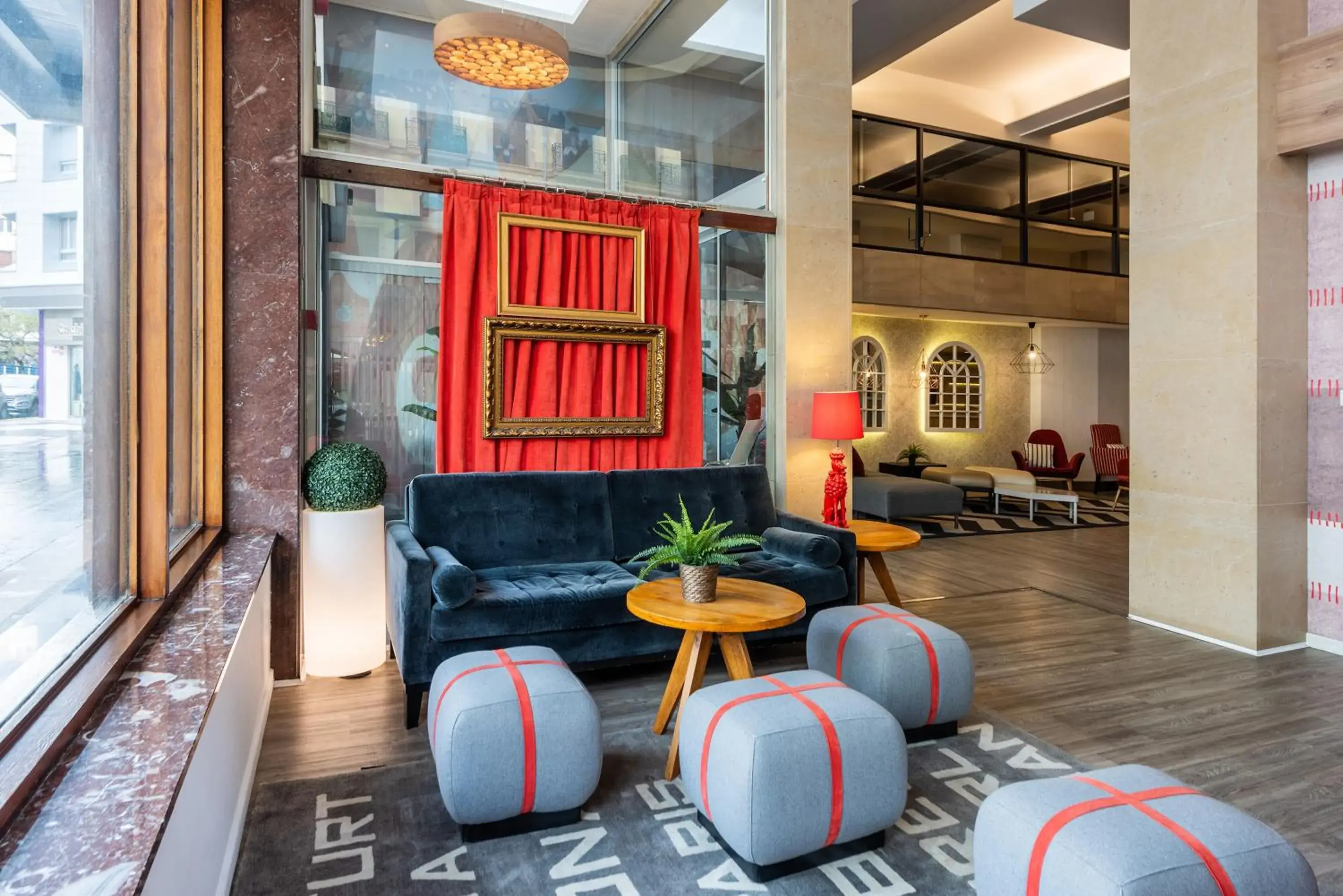 Lobby or reception in Hotel San Sebastián Orly, Affiliated by Meliá Lobby or reception in Hotel San Sebastián Orly, Affiliated by Meliá