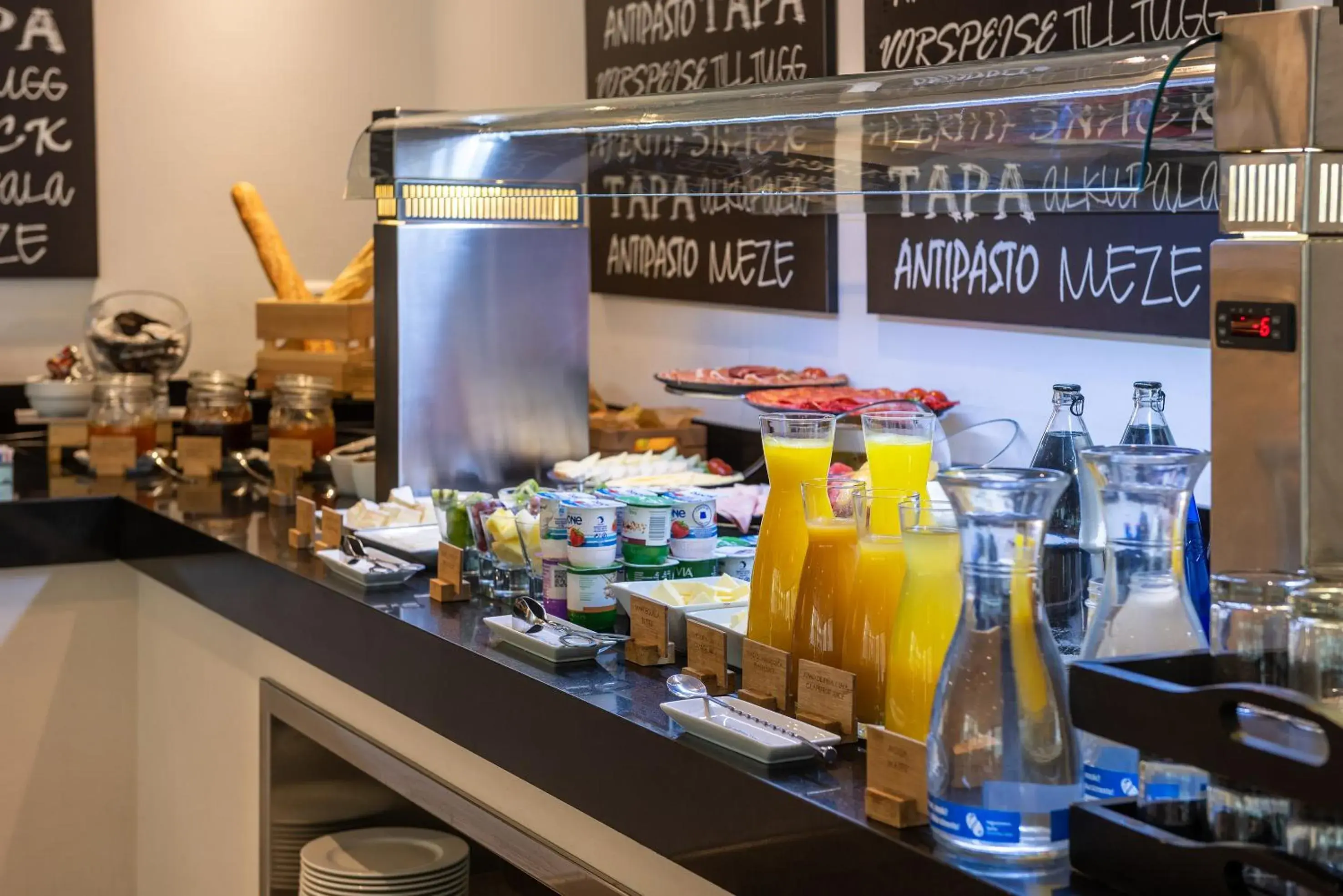 Buffet breakfast in Hotel San Sebastián Orly, Affiliated by Meliá Buffet breakfast in Hotel San Sebastián Orly, Affiliated by Meliá