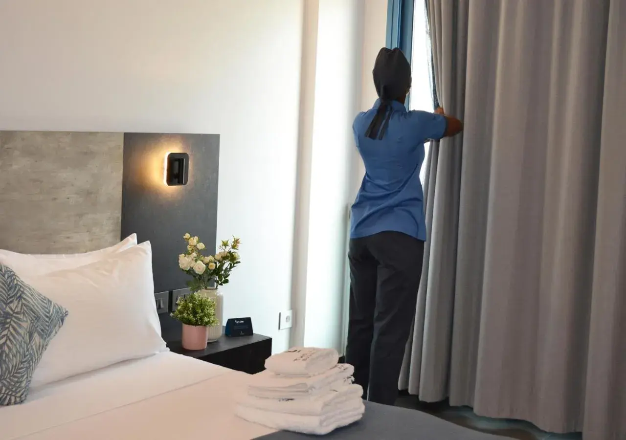 Bedroom, Bed in The Lead Hotel Bedroom, Bed in The Lead Hotel