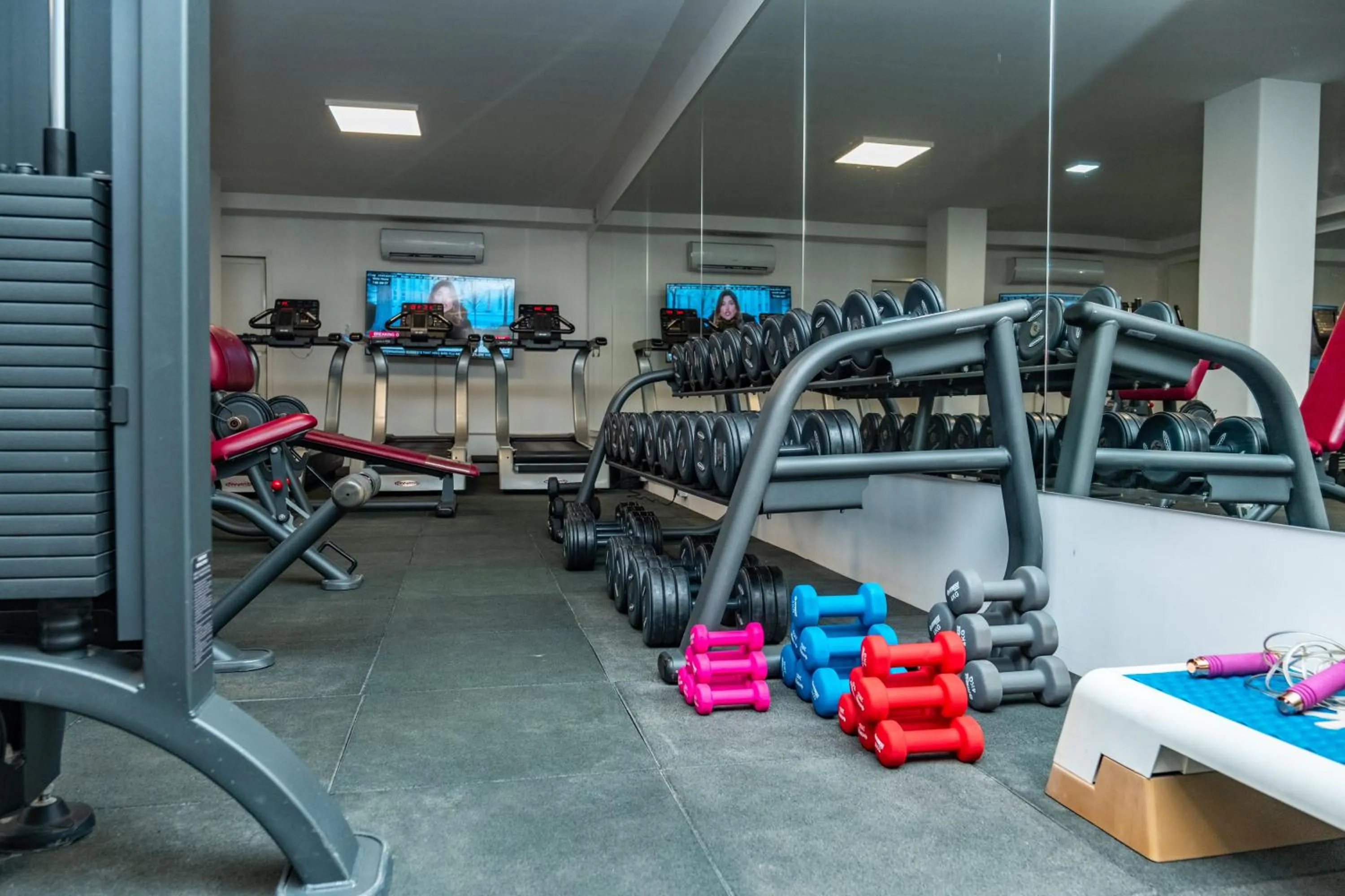 Fitness centre/facilities in The Lead Hotel