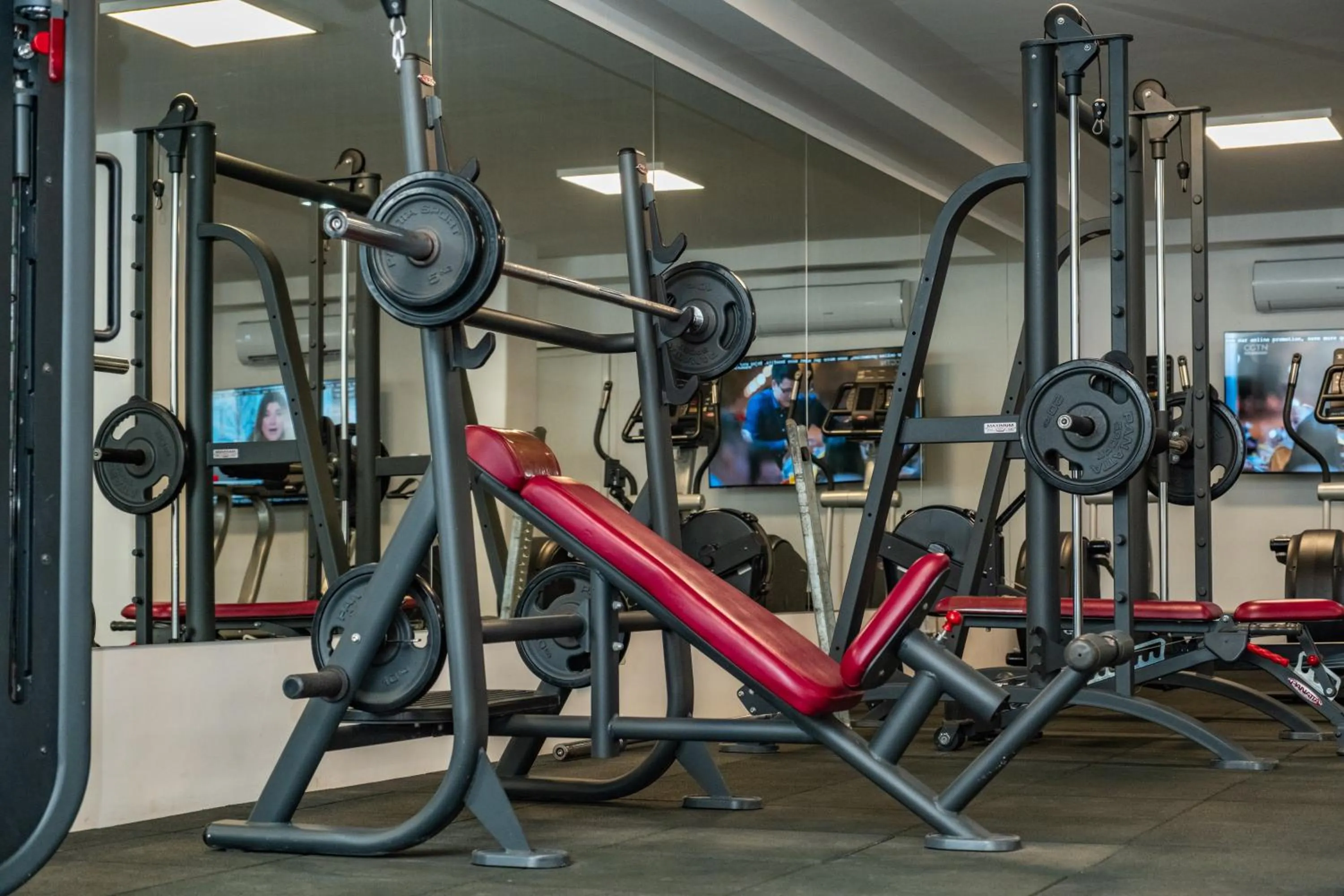 Fitness centre/facilities in The Lead Hotel