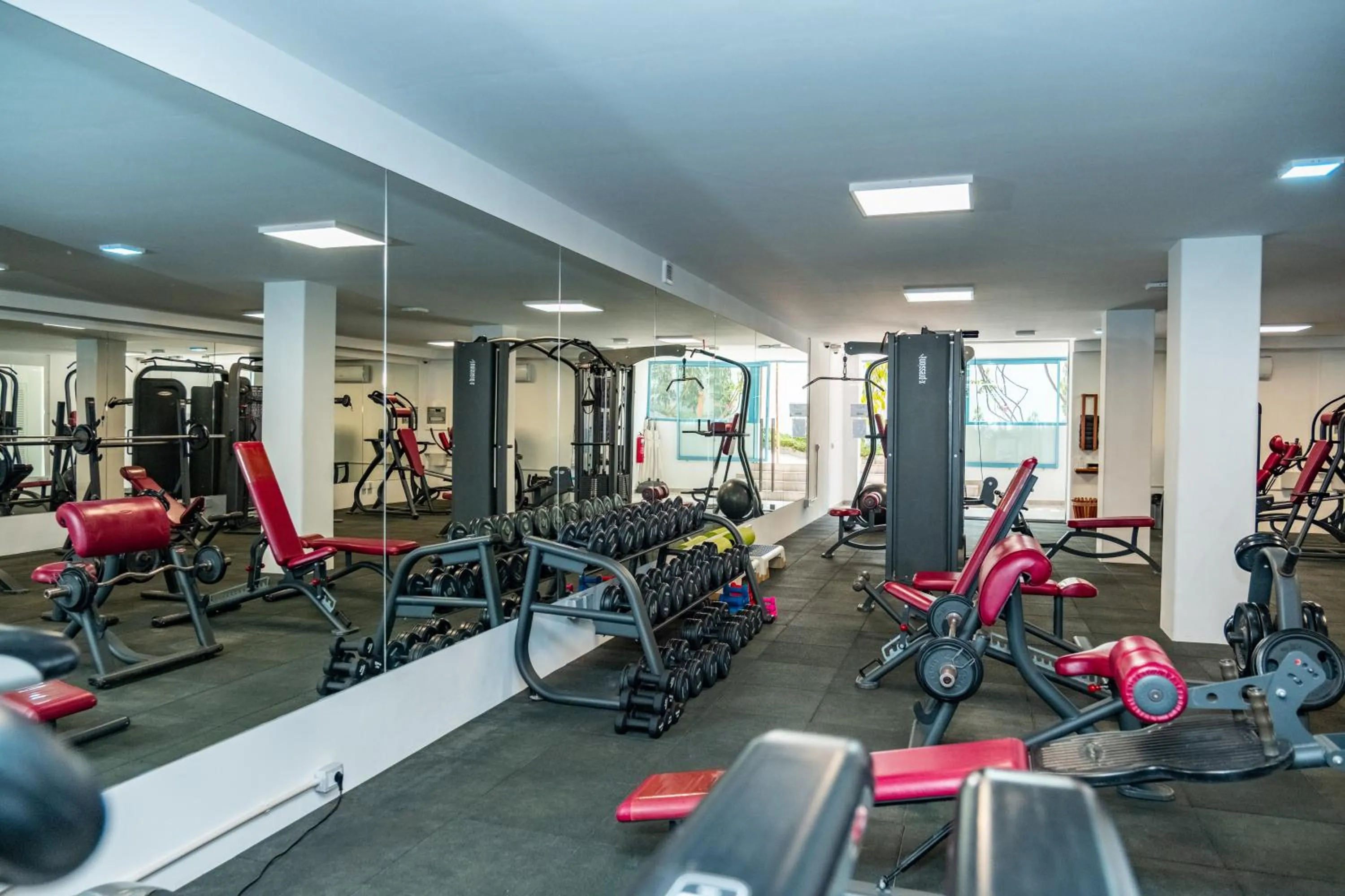 Fitness centre/facilities in The Lead Hotel