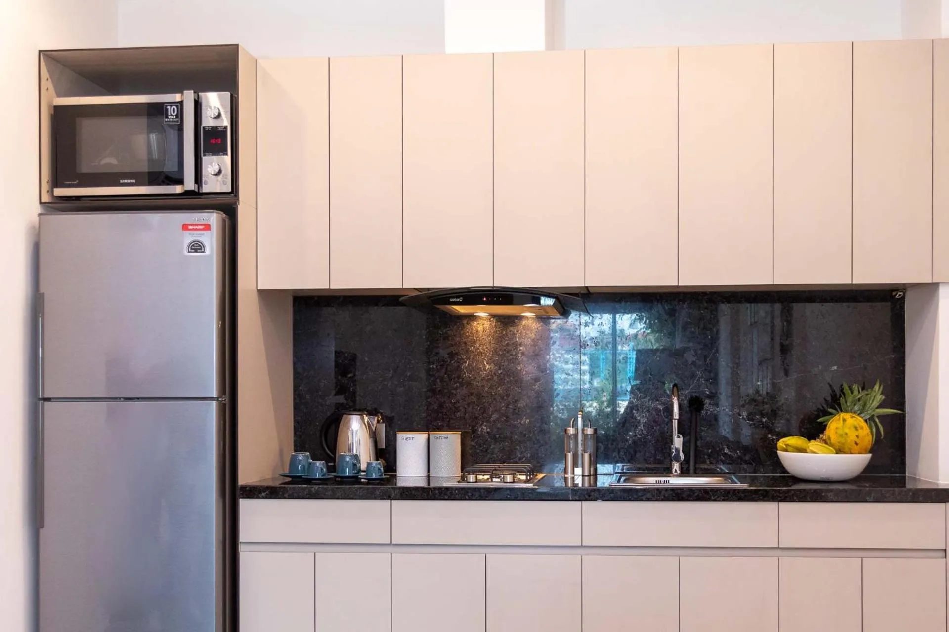 kitchen in The Lead Hotel