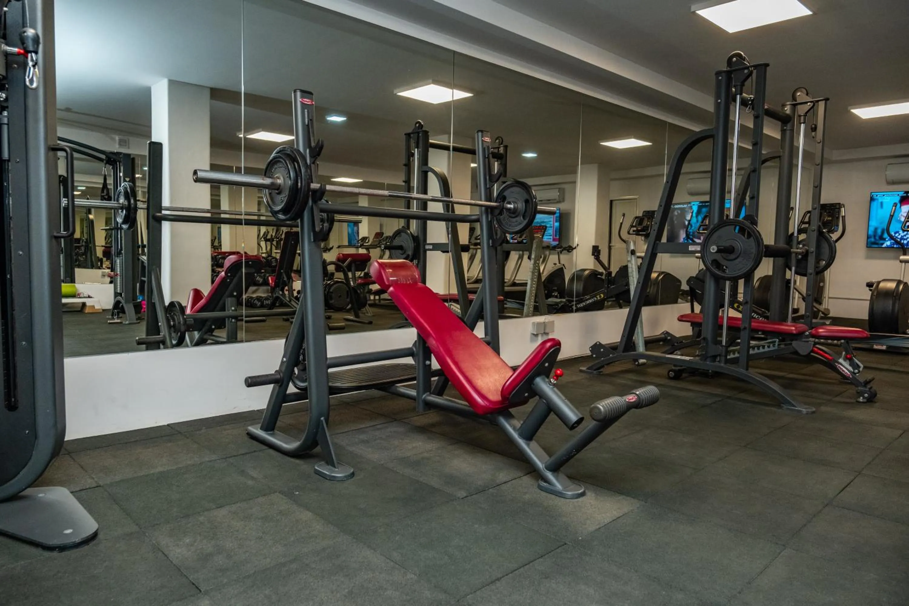 Fitness centre/facilities in The Lead Hotel