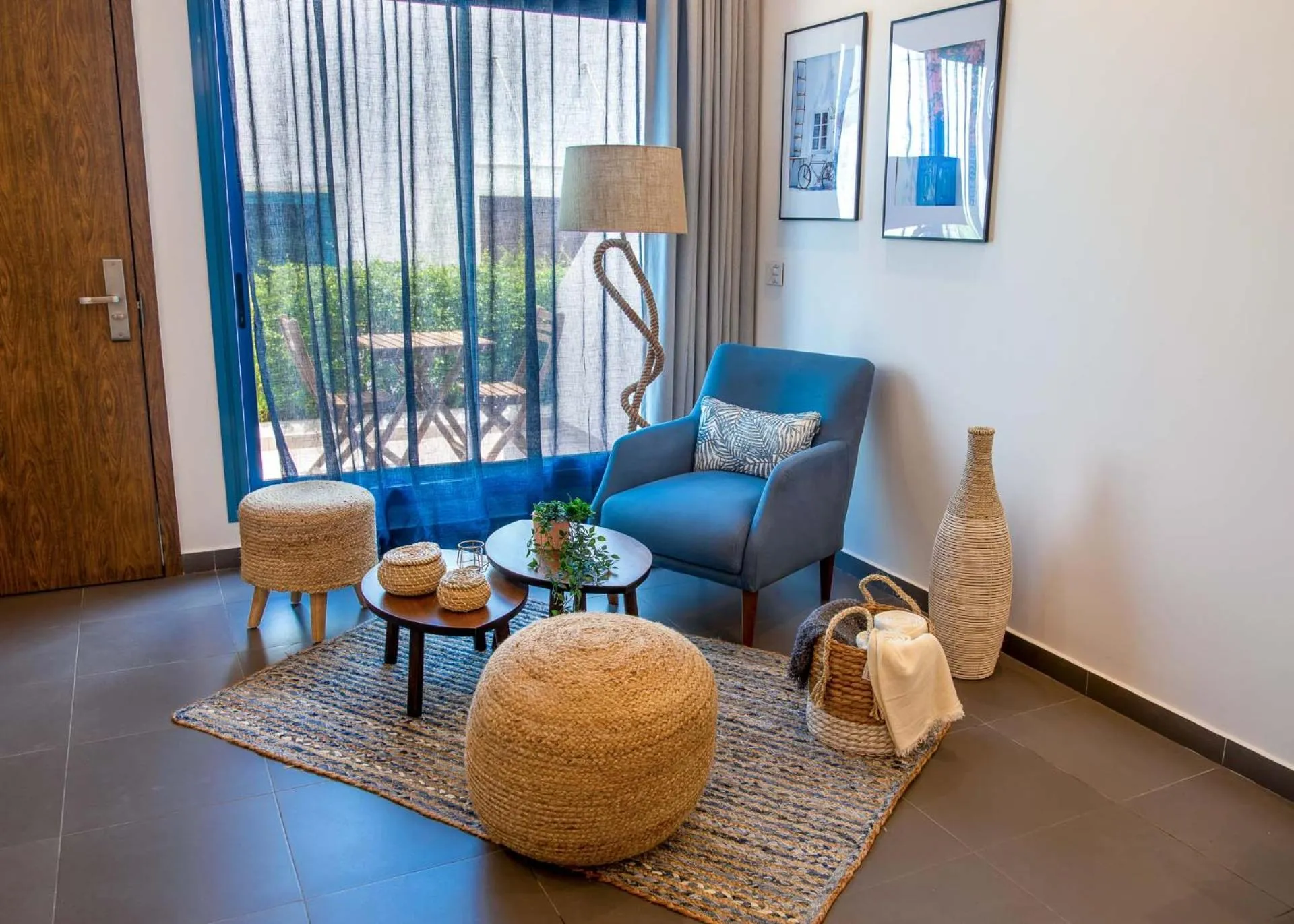 Seating area in The Lead Hotel