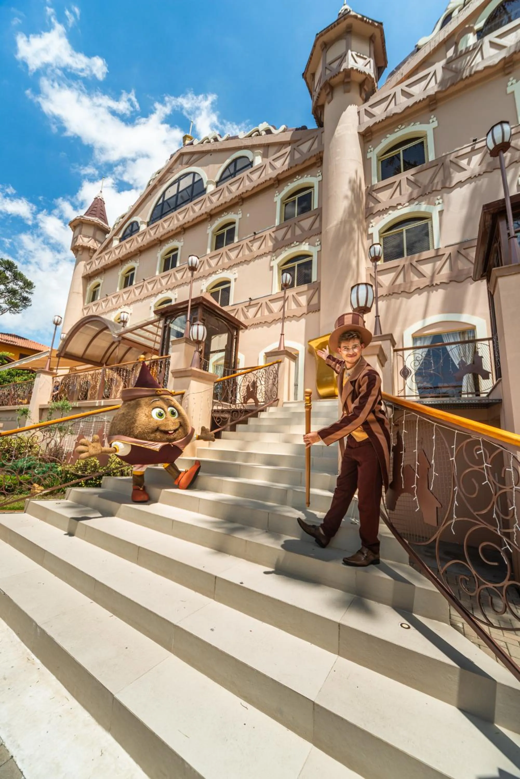 Property building in Chocoland Hotel Gramado