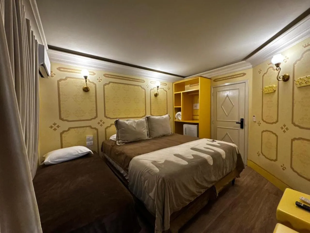 Bed in Chocoland Hotel Gramado