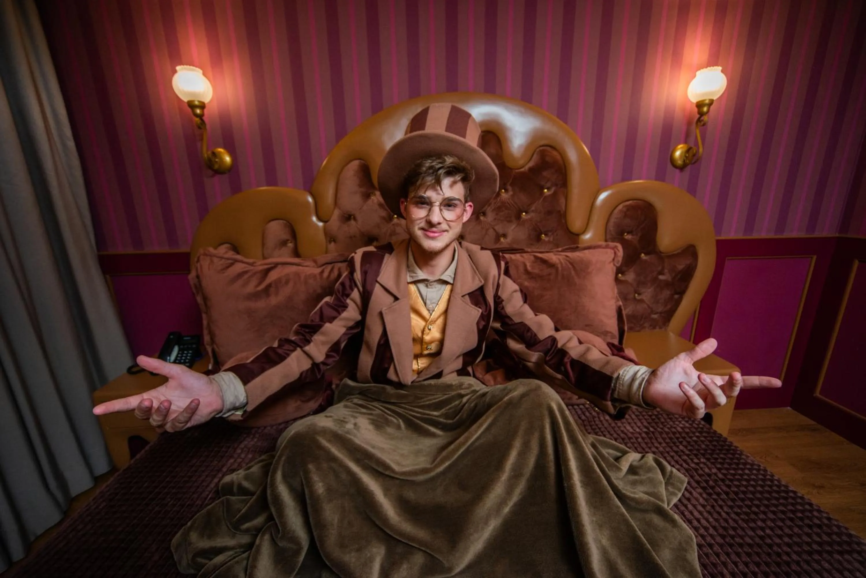 People in Chocoland Hotel Gramado