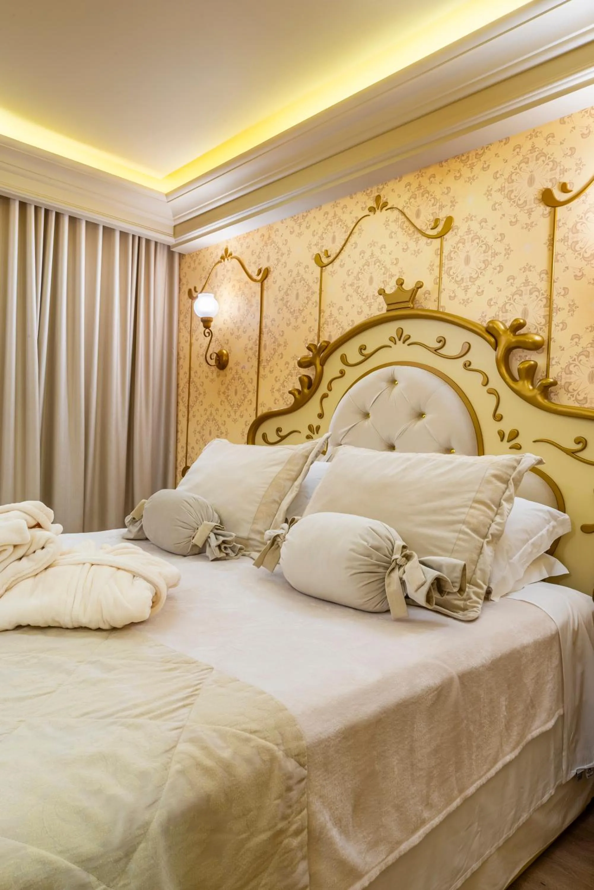 Bed in Chocoland Hotel Gramado