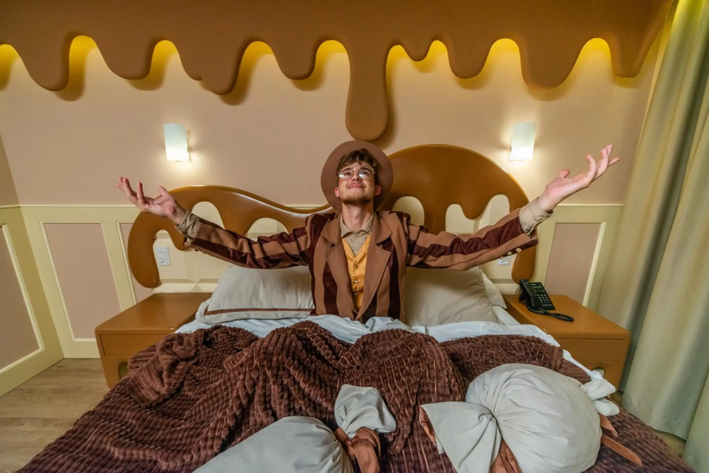 Bed in Chocoland Hotel Gramado Bed in Chocoland Hotel Gramado