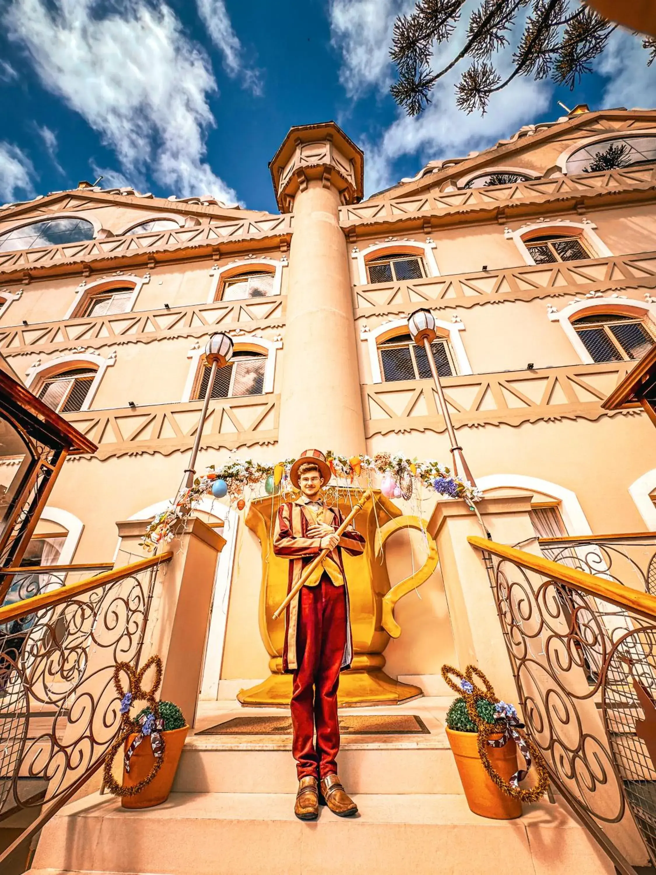 Property building in Chocoland Hotel Gramado Property building in Chocoland Hotel Gramado