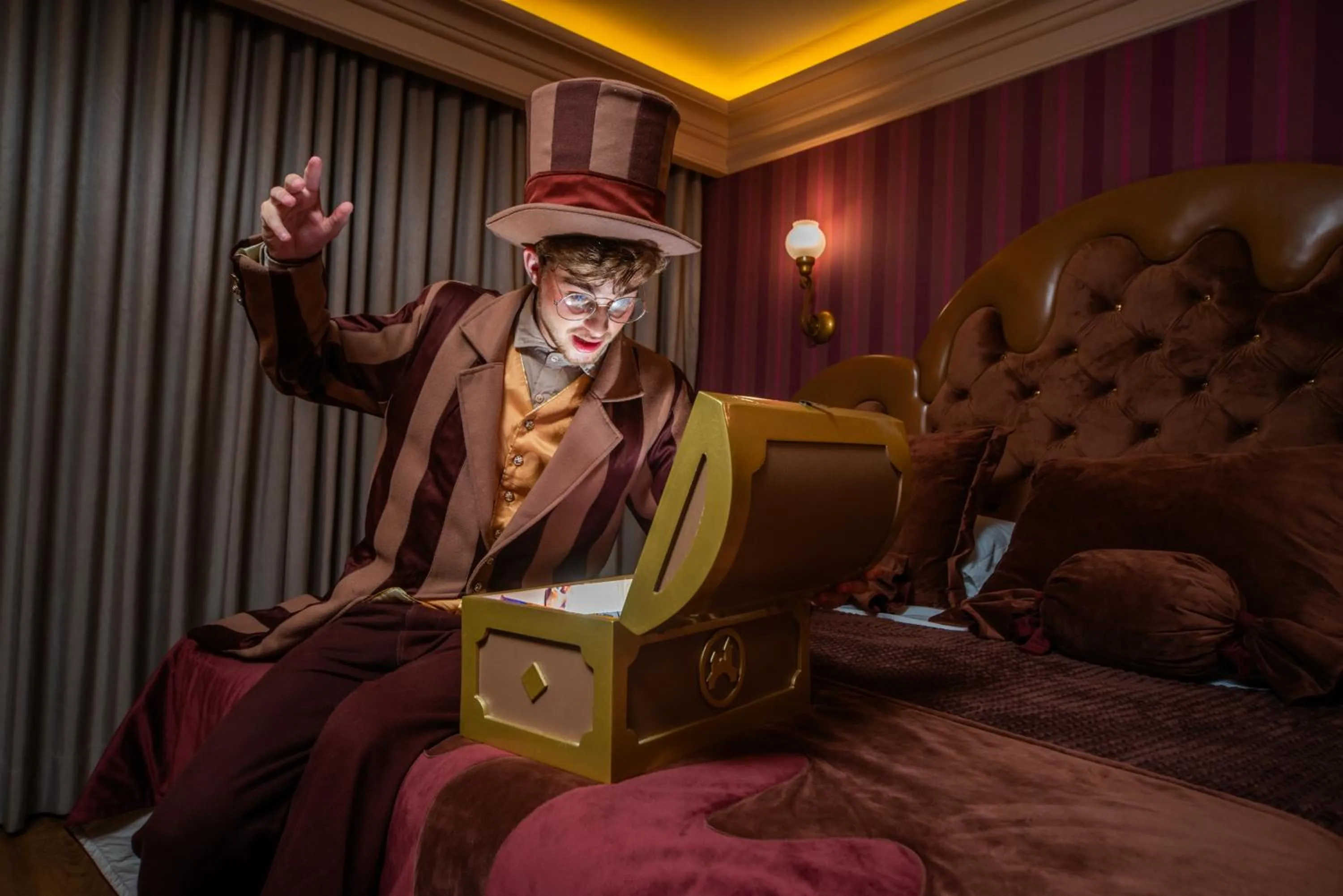 People in Chocoland Hotel Gramado