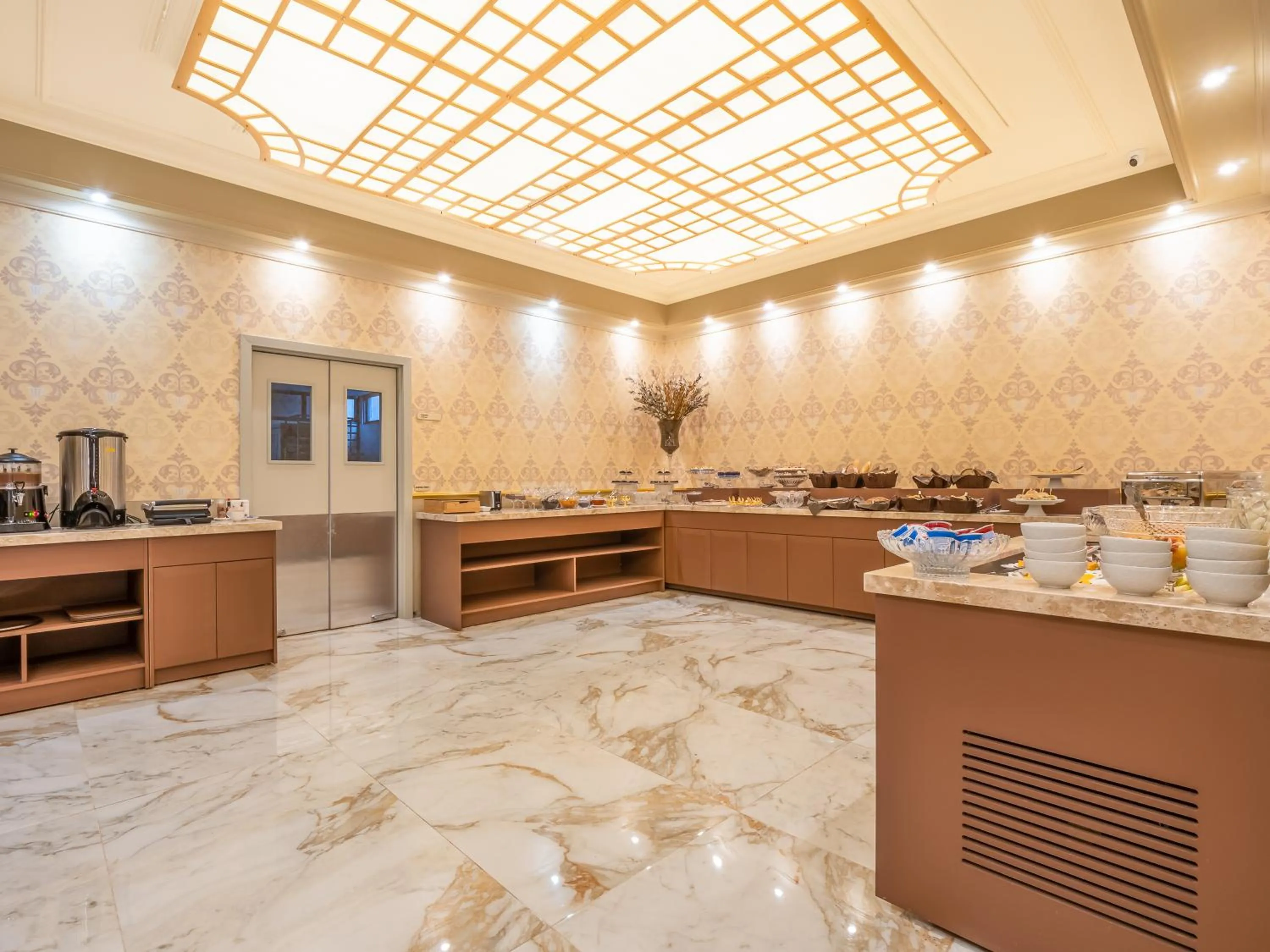 Buffet breakfast in Chocoland Hotel Gramado