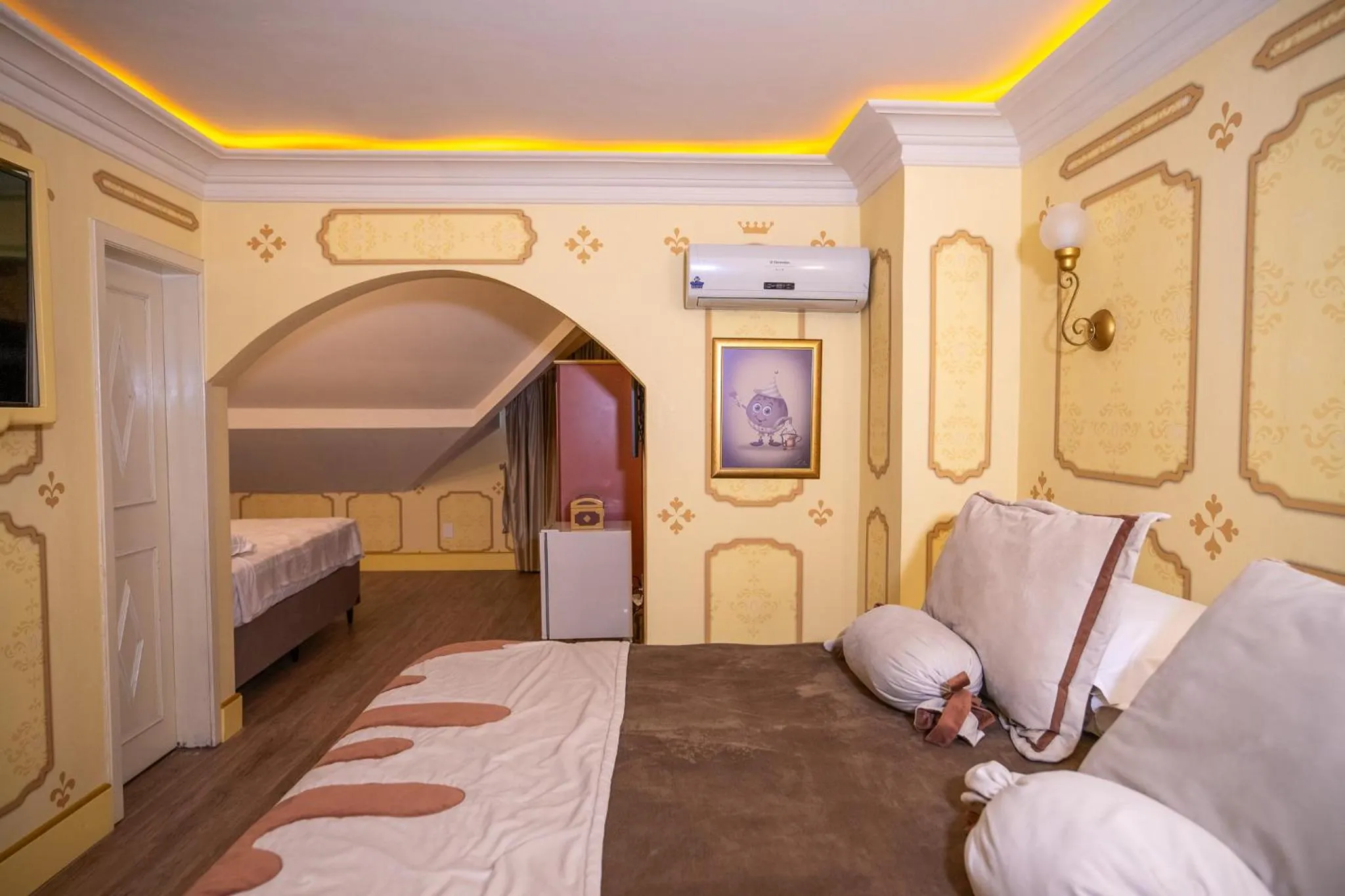 Bed in Chocoland Hotel Gramado