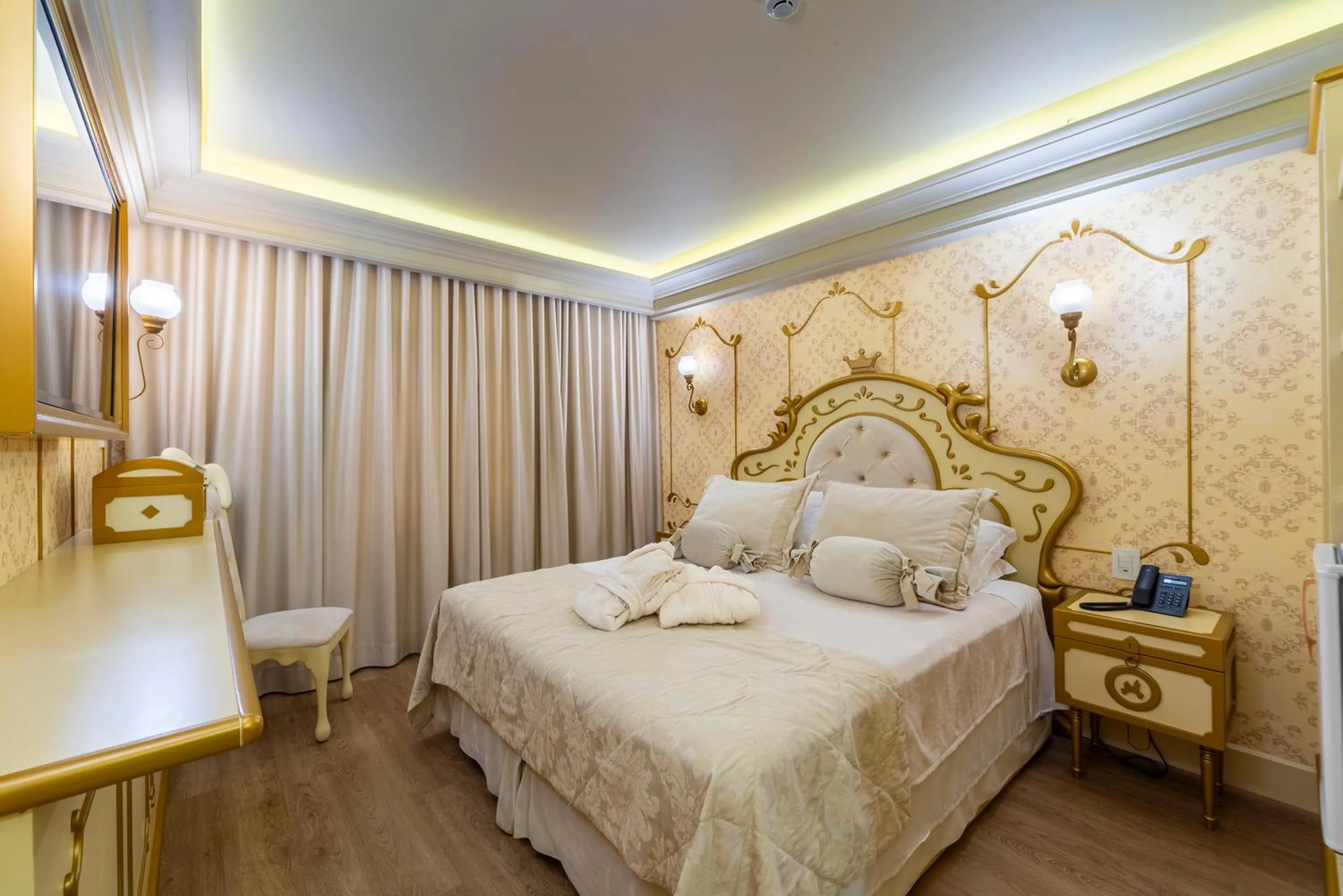 Bed in Chocoland Hotel Gramado