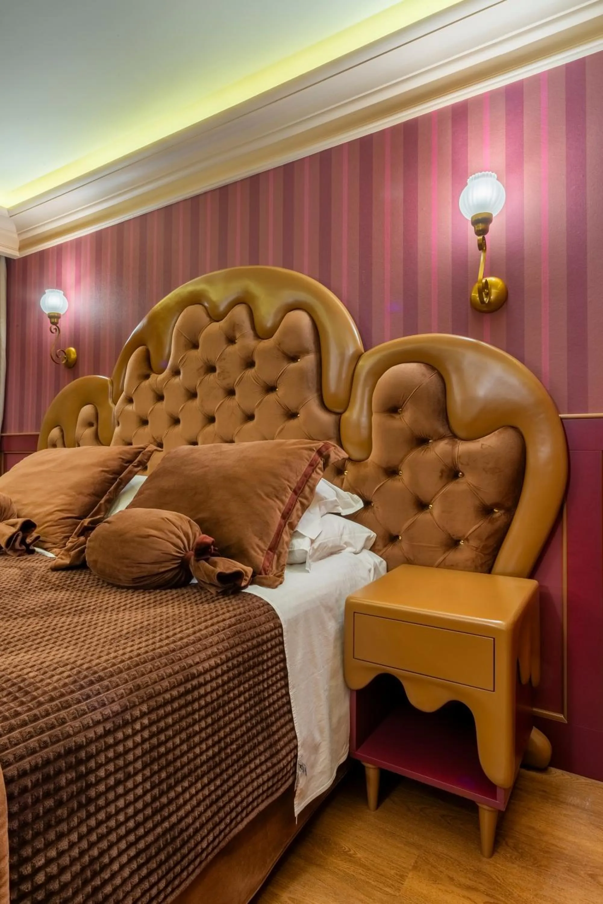Bed in Chocoland Hotel Gramado