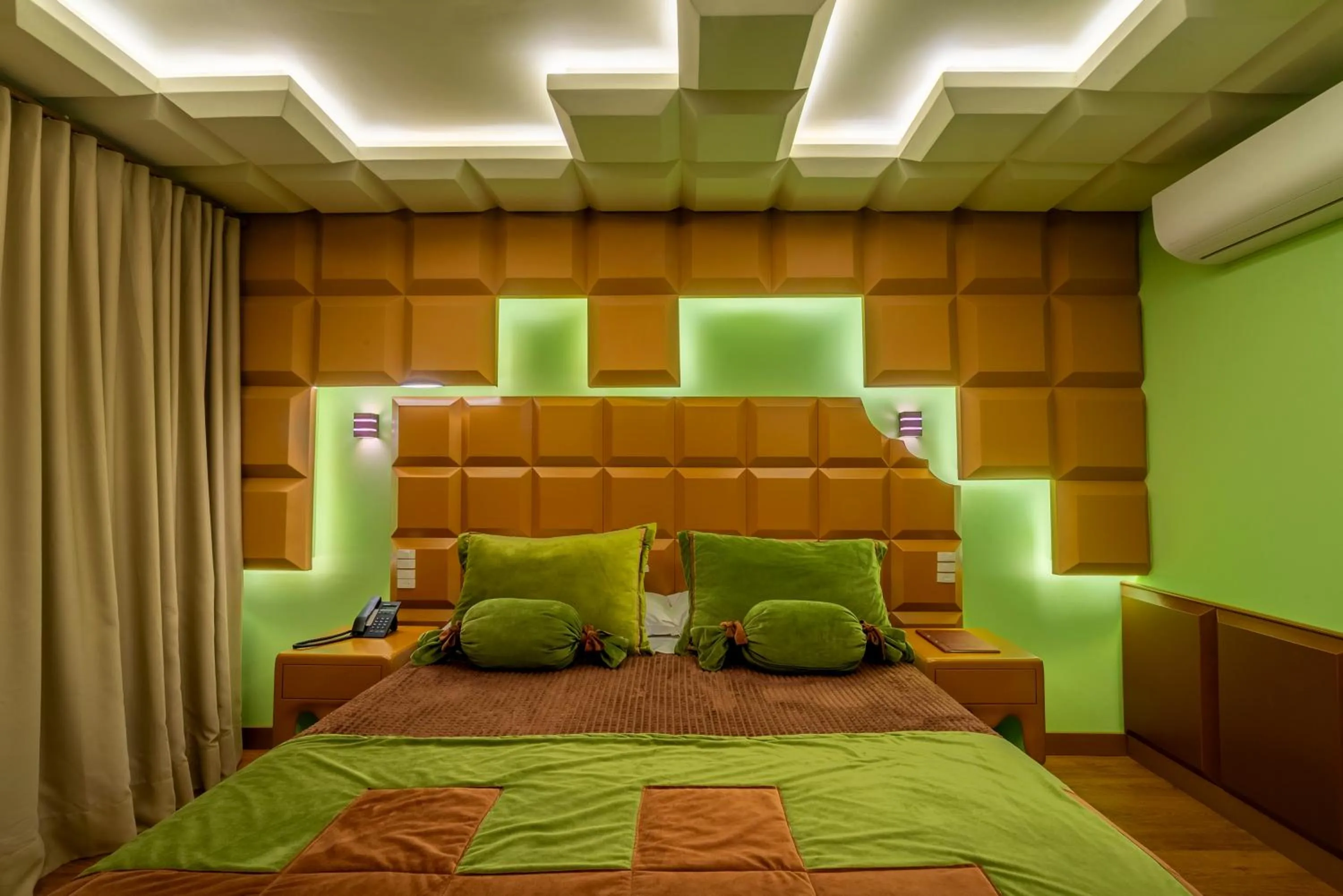 Bed in Chocoland Hotel Gramado