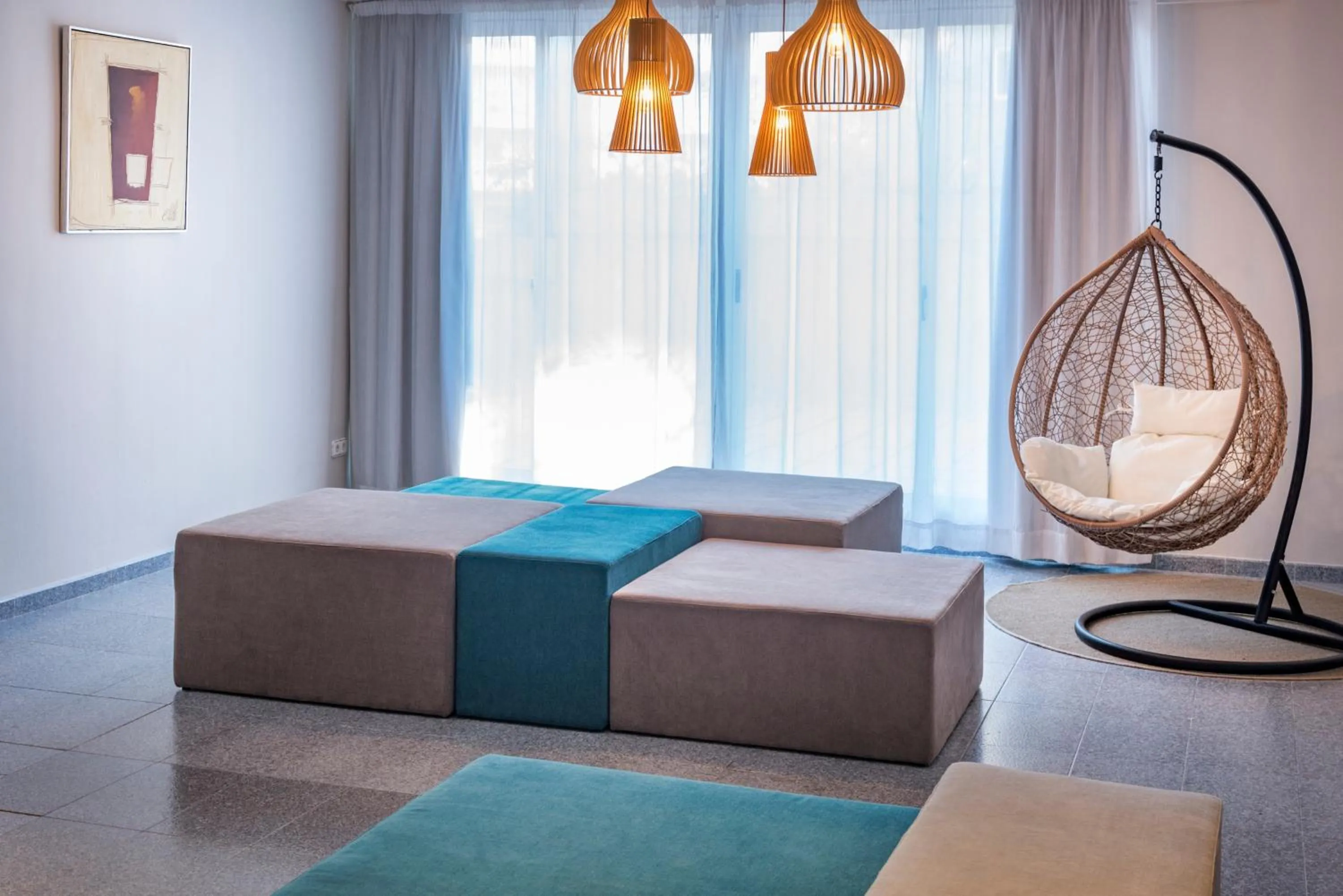 Living room, Bed in Golden Acqua Salou