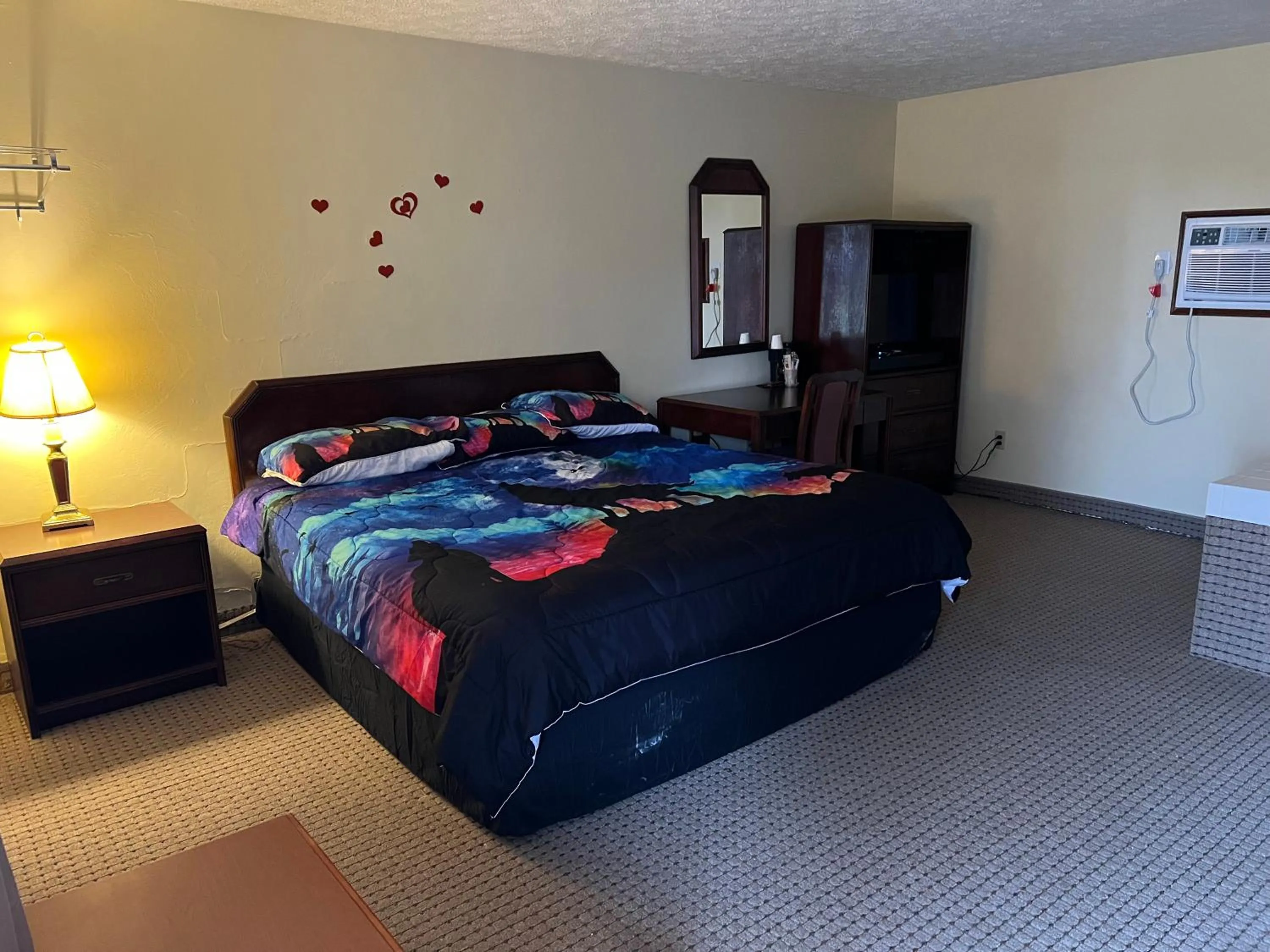 Bed in Motel Boutique by Wolf Inn