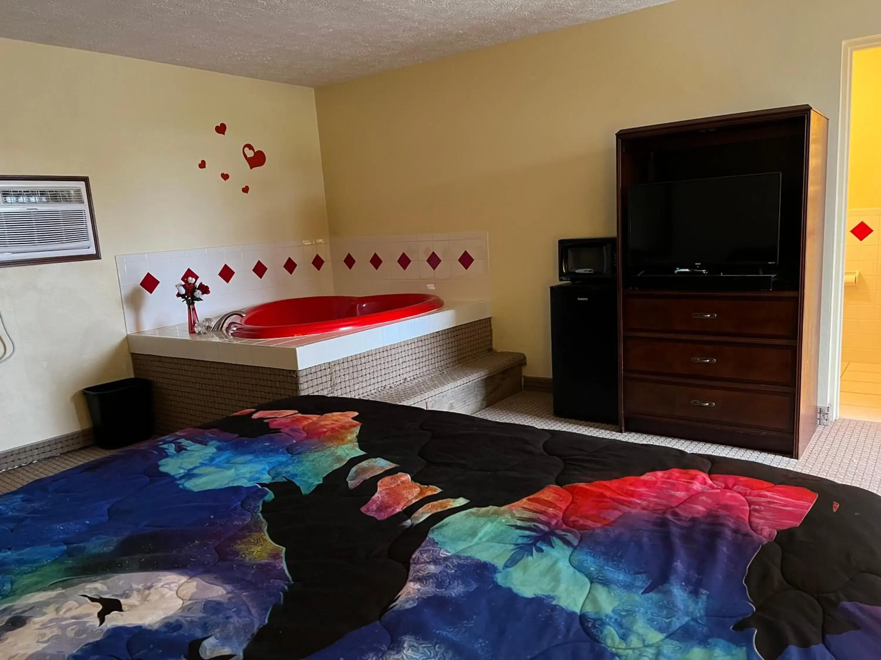 Bed in Motel Boutique by Wolf Inn Bed in Motel Boutique by Wolf Inn