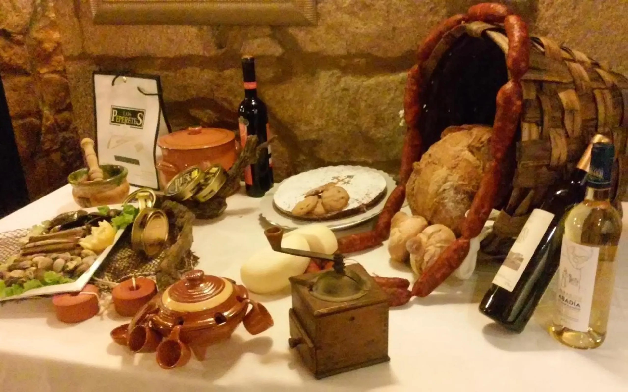 Food in Hotel Gastronómico Casa Rosalia