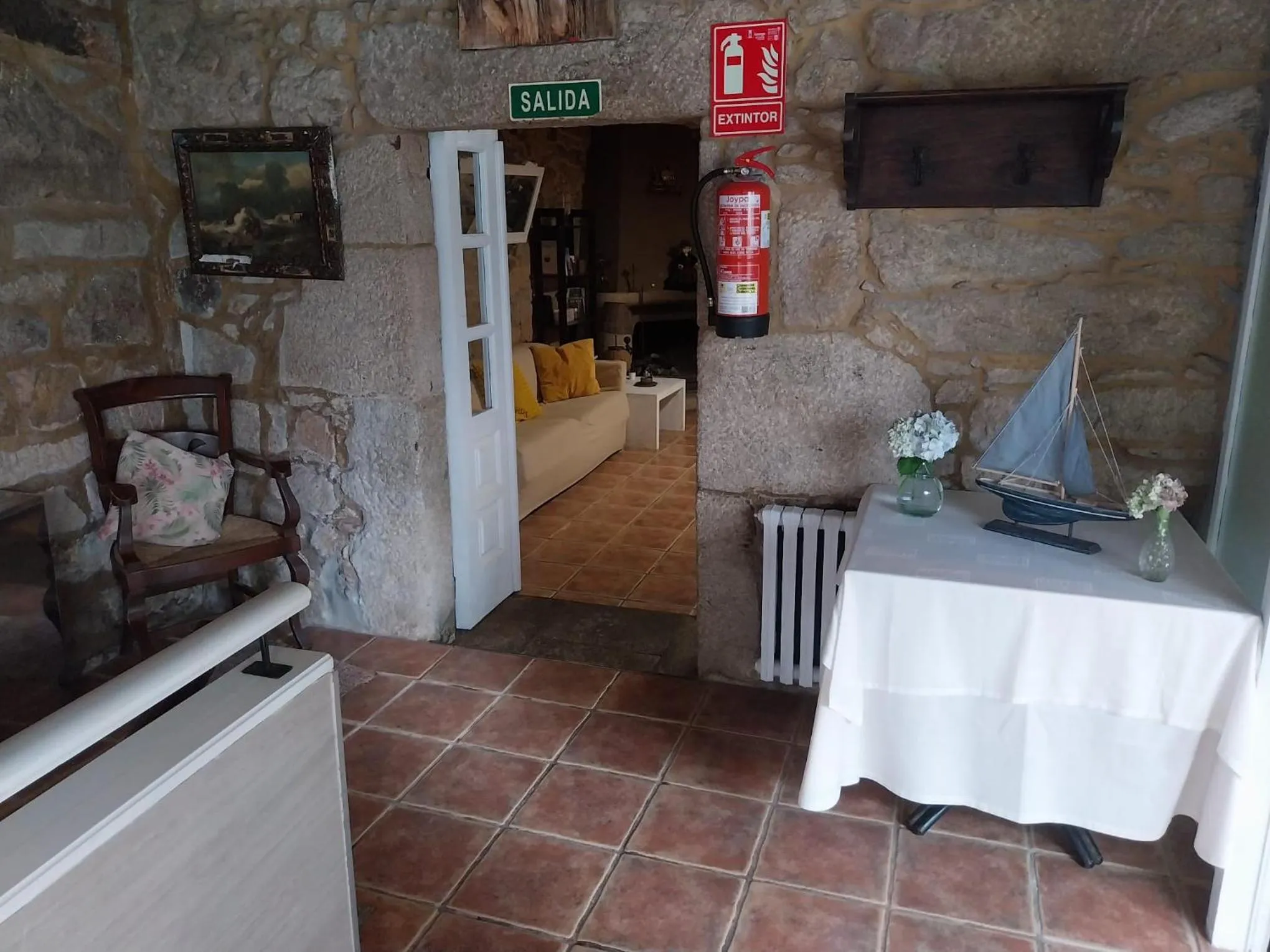 Living room in Hotel Gastronómico Casa Rosalia