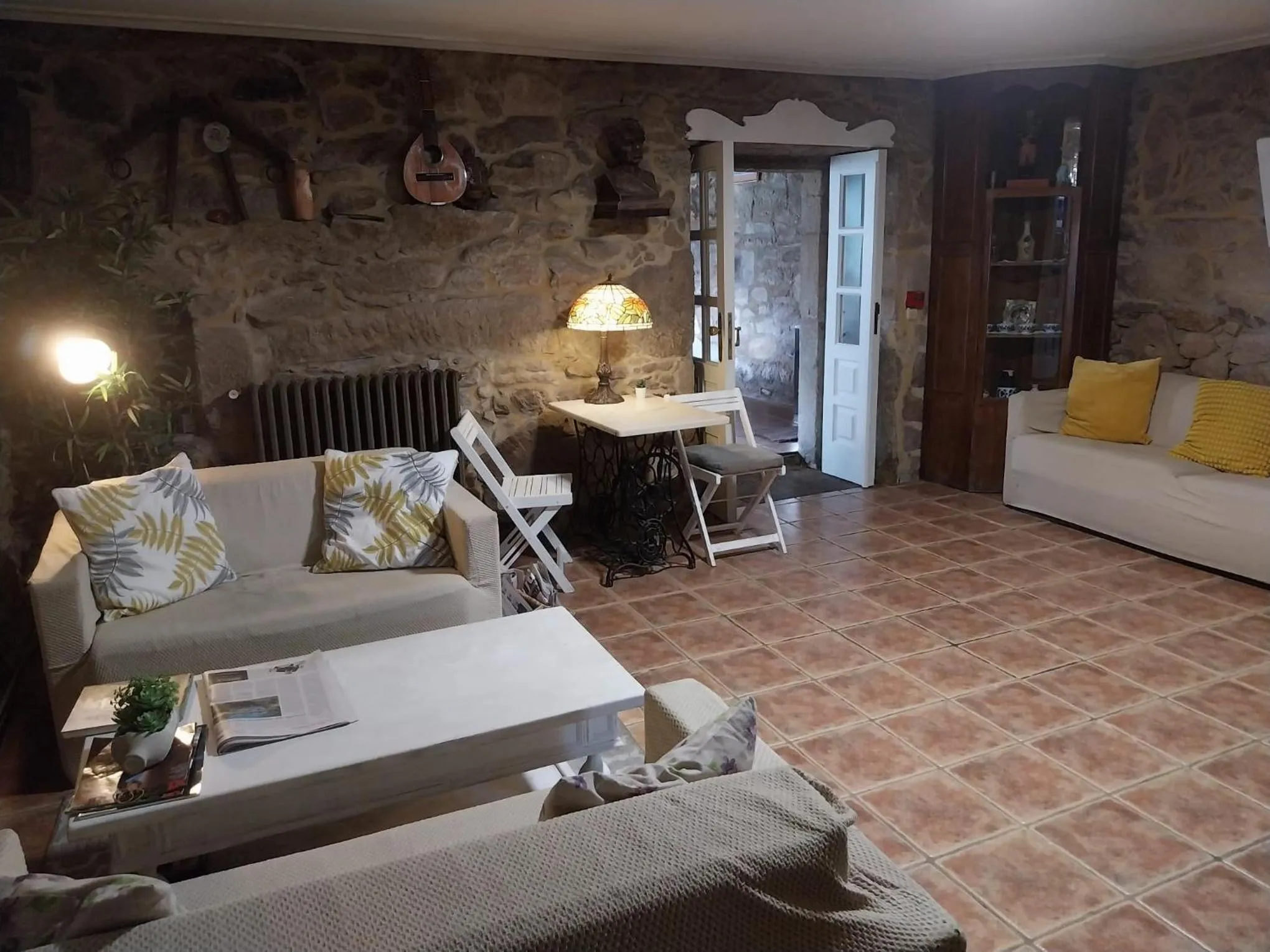 Seating area in Hotel Gastronómico Casa Rosalia