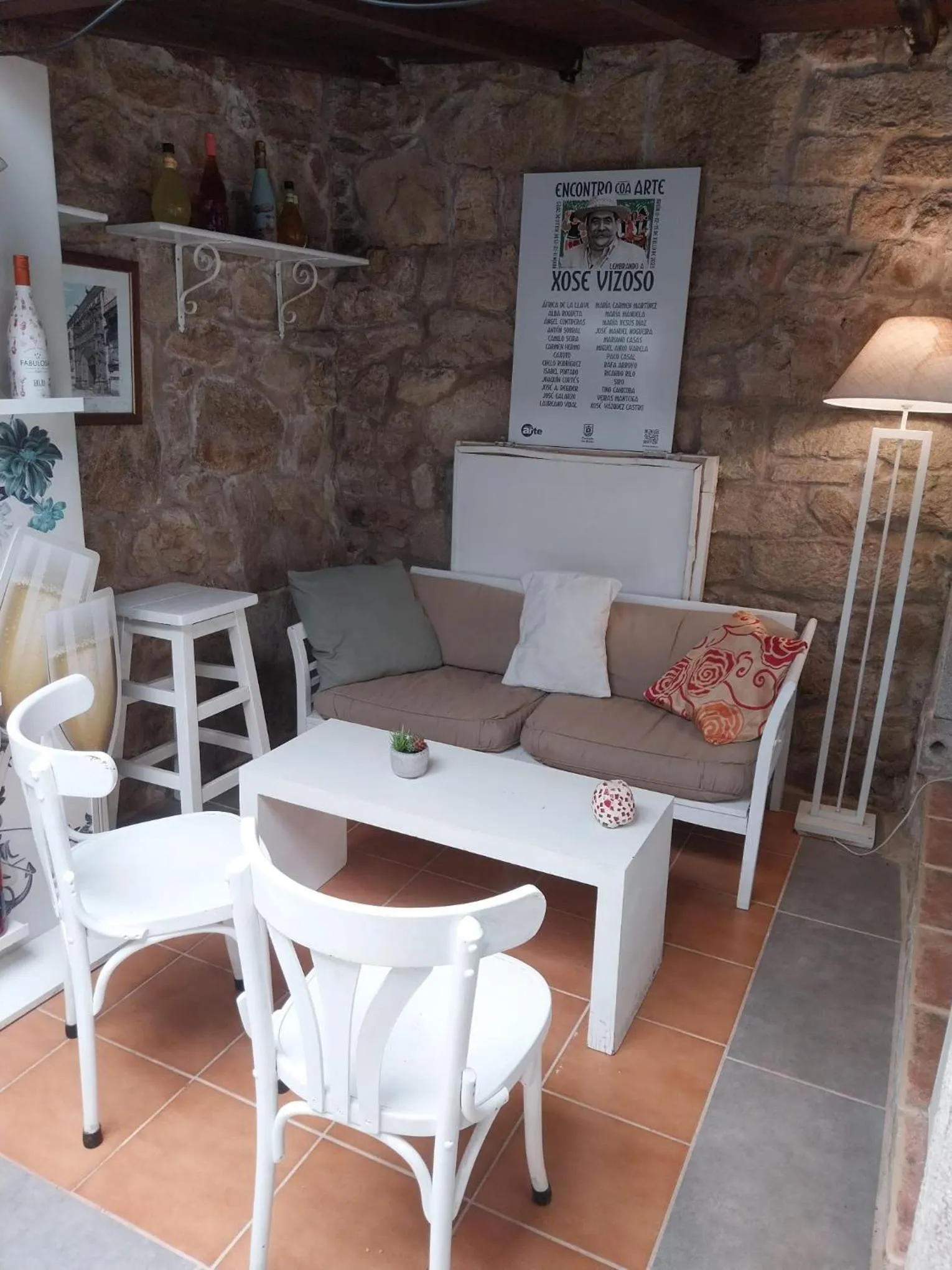 Seating area in Hotel Gastronómico Casa Rosalia