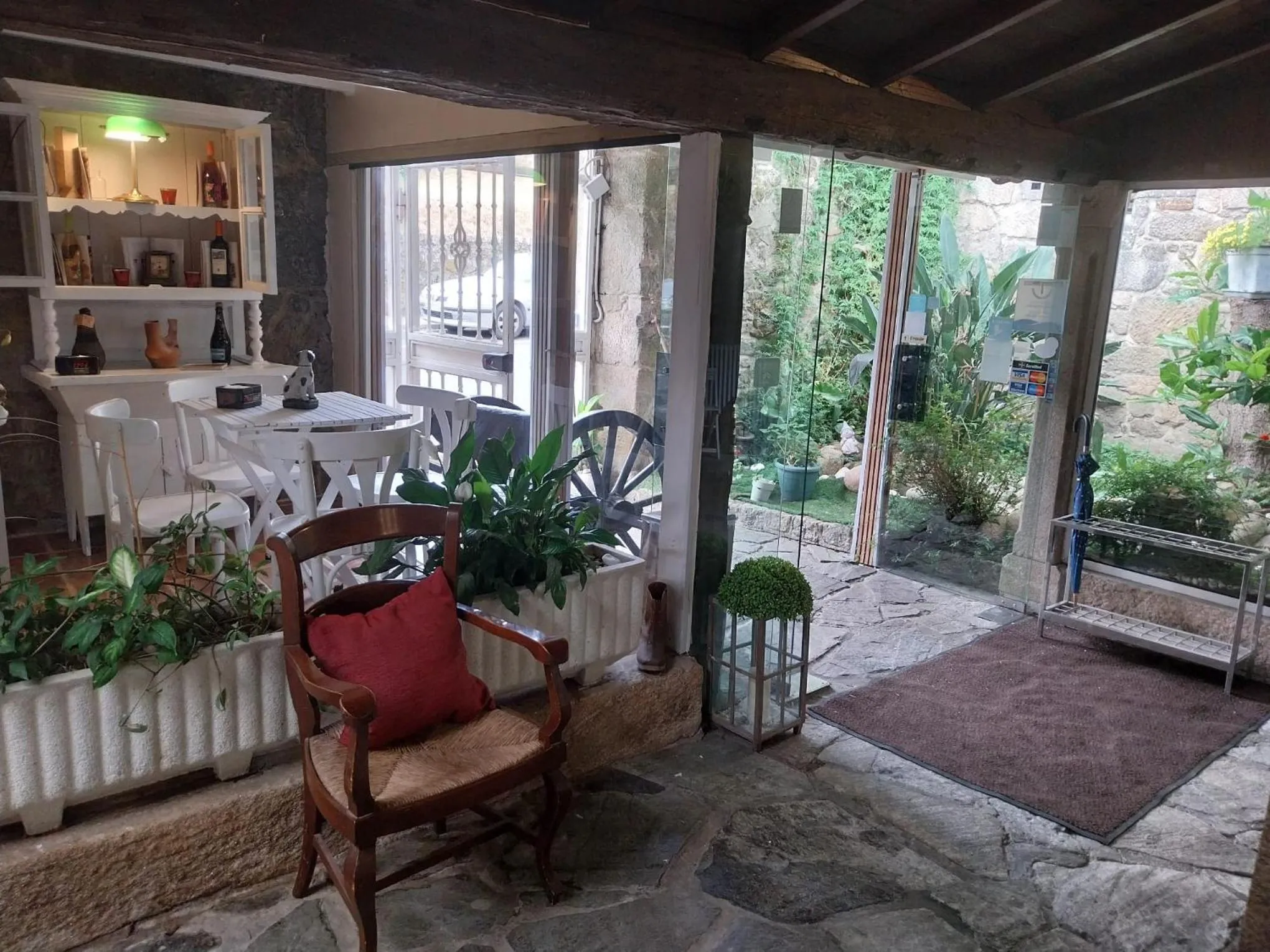 Lobby or reception in Hotel Gastronómico Casa Rosalia