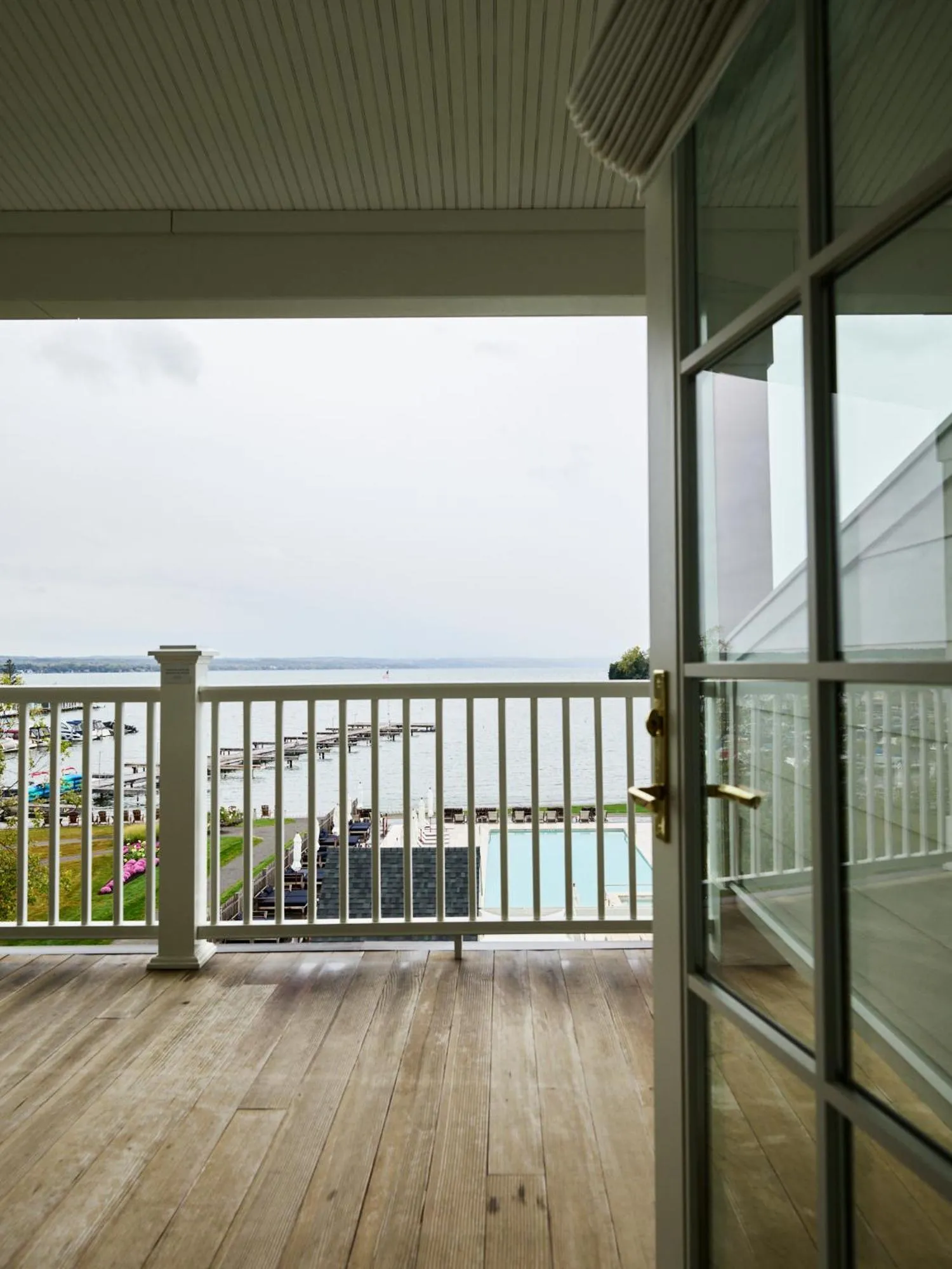 Lake view in The Lake House on Canandaigua