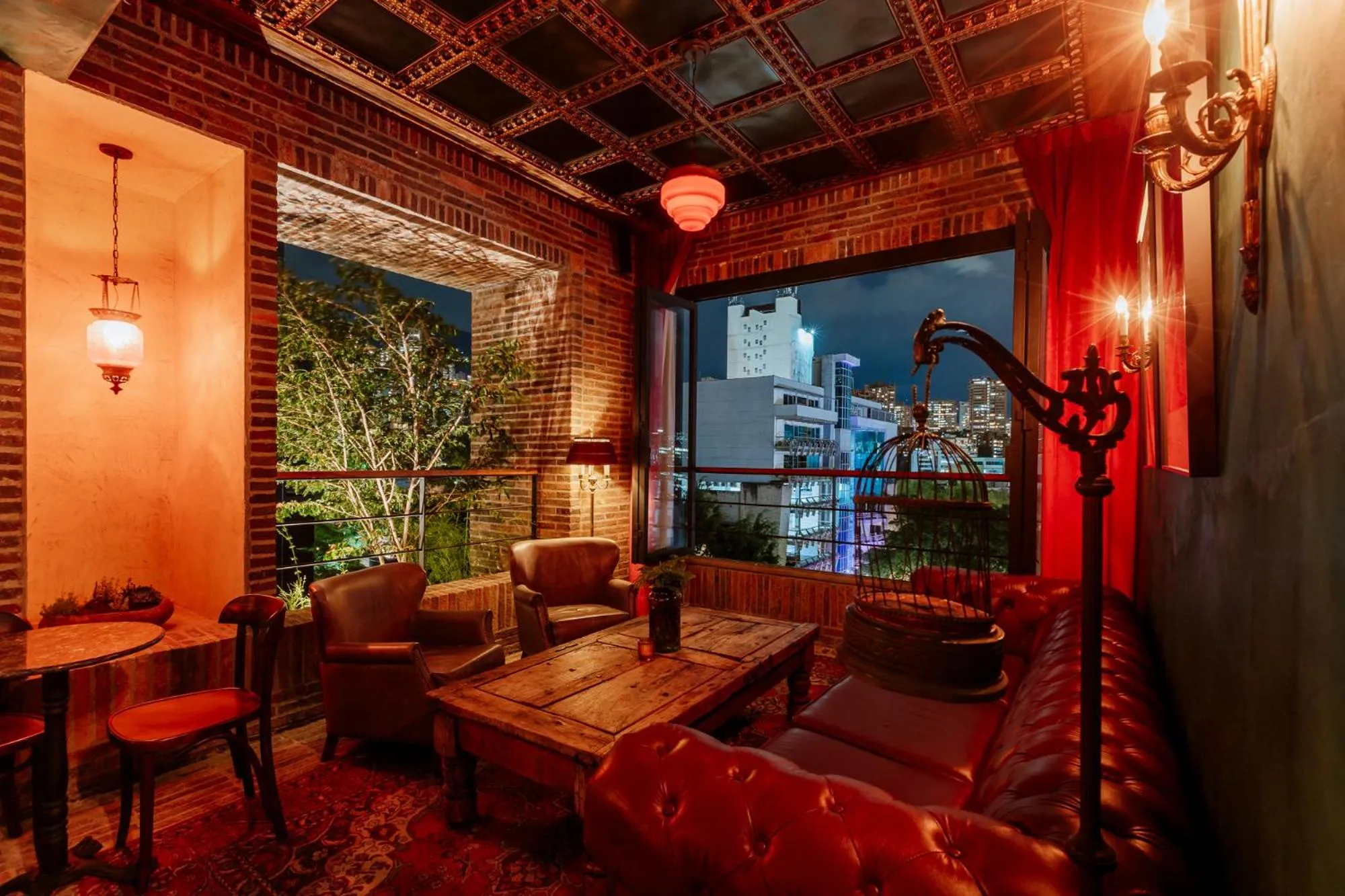 Lounge or bar in Hotel El Zarzo