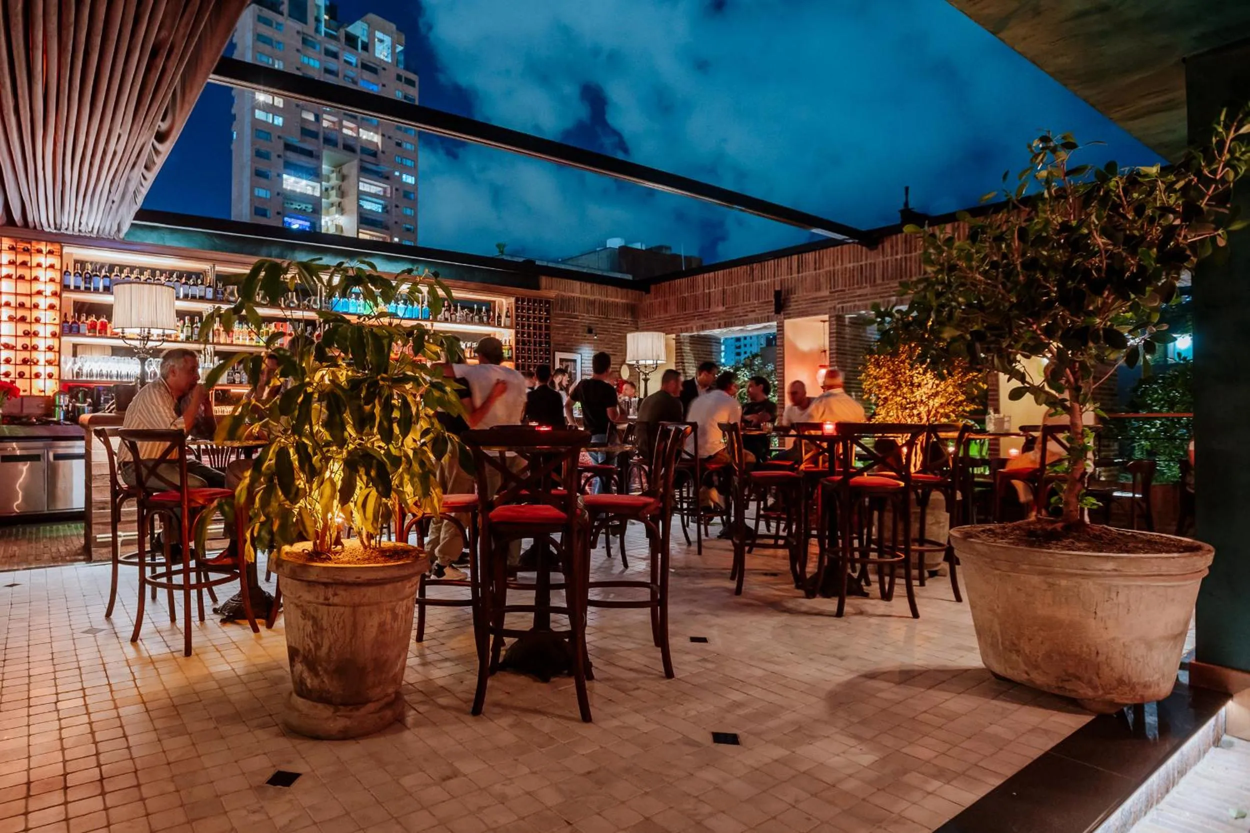 Lounge or bar in Hotel El Zarzo