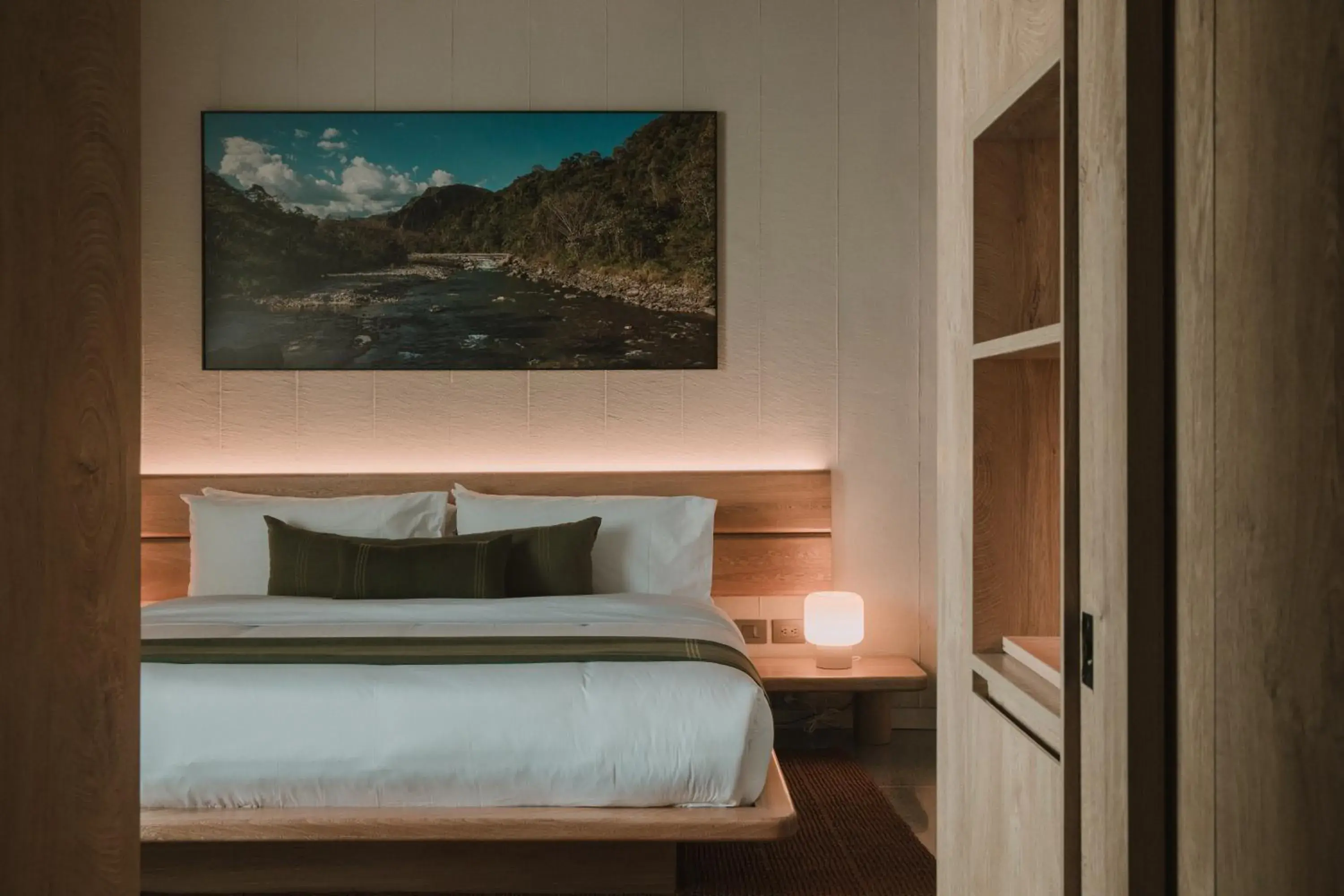 Bed in Hotel El Zarzo Bed in Hotel El Zarzo