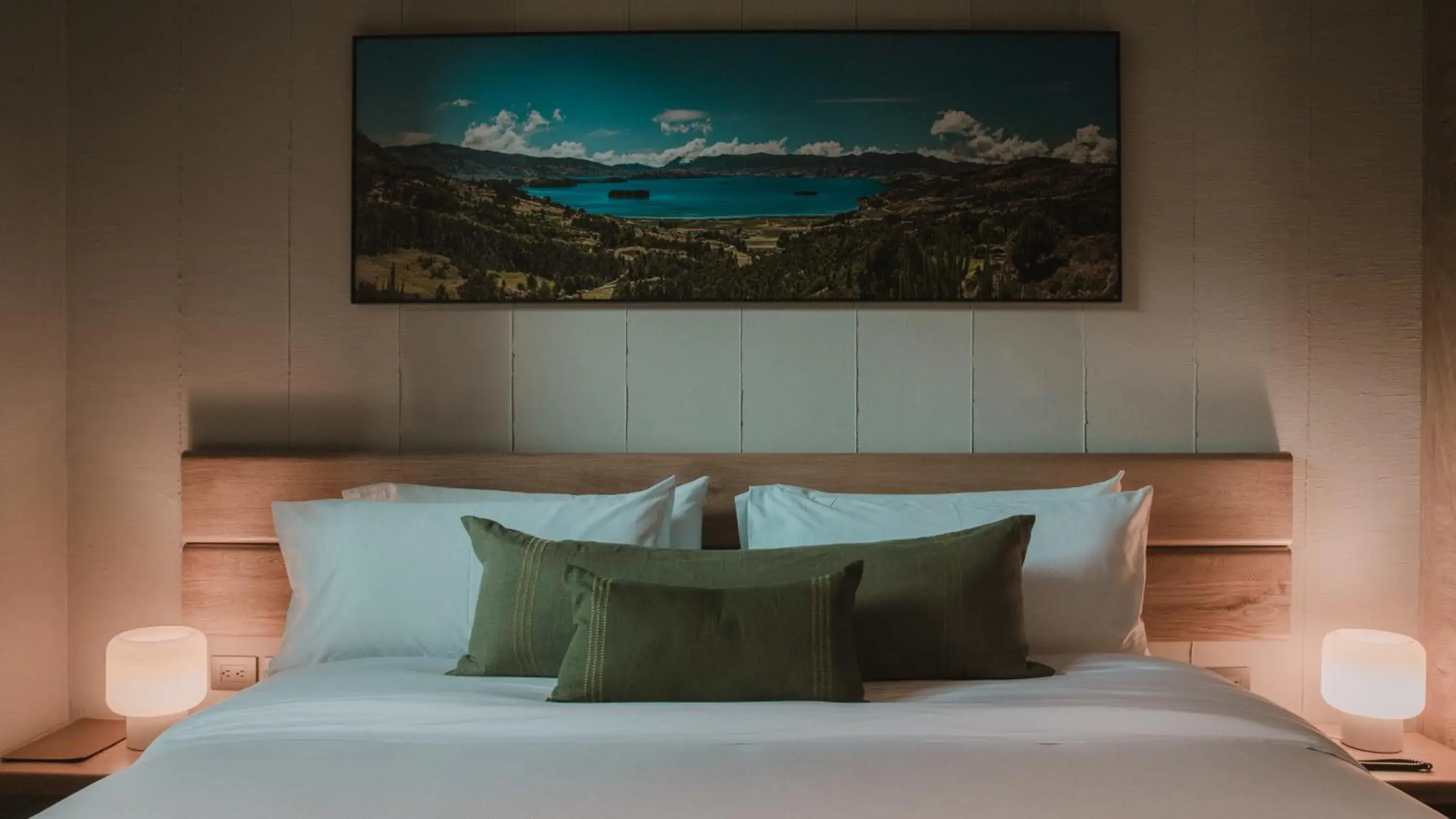 Bed in Hotel El Zarzo Bed in Hotel El Zarzo