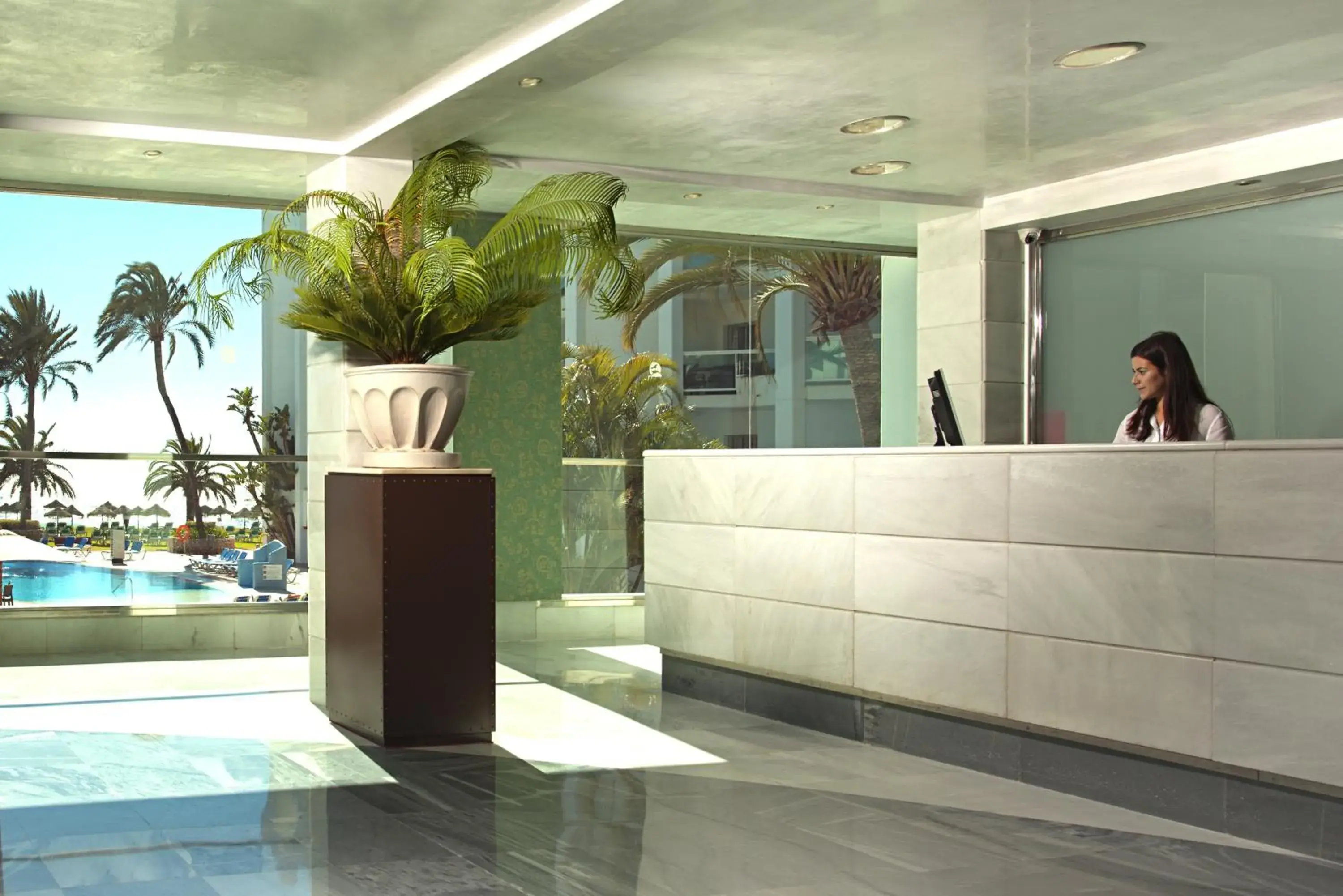 Lobby or reception in Ona Marinas de Nerja Spa Resort Lobby or reception in Ona Marinas de Nerja Spa Resort