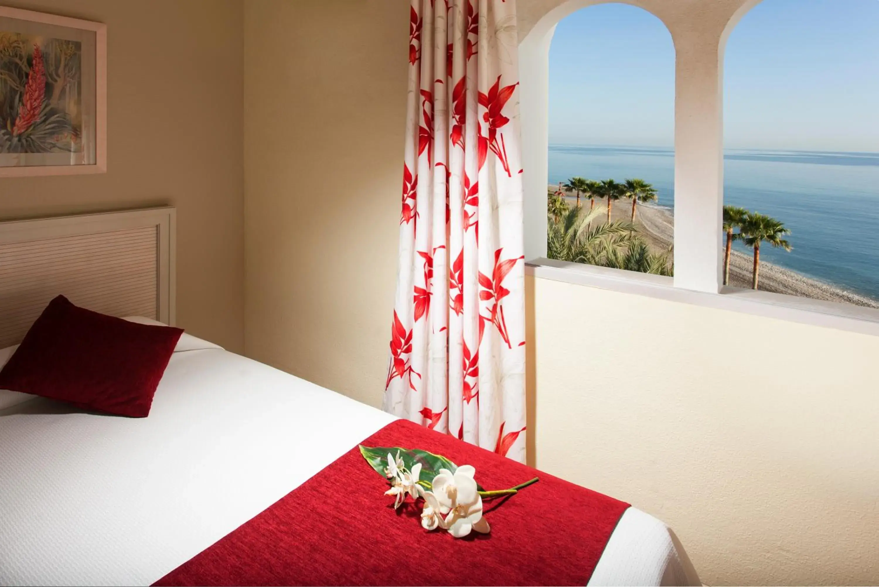 Bed in Ona Marinas de Nerja Spa Resort Bed in Ona Marinas de Nerja Spa Resort